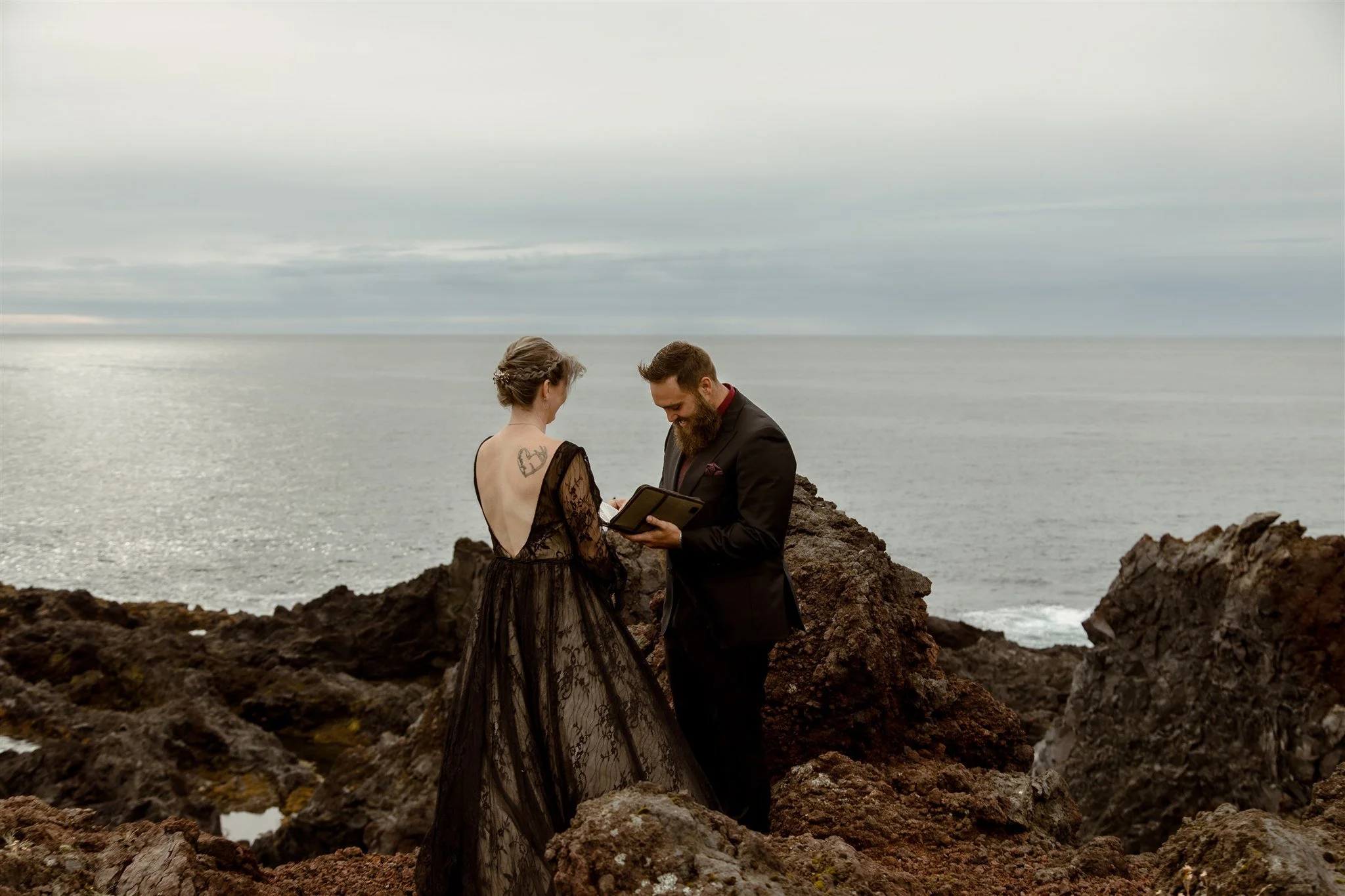 West Iceland Waterfalls Elopement