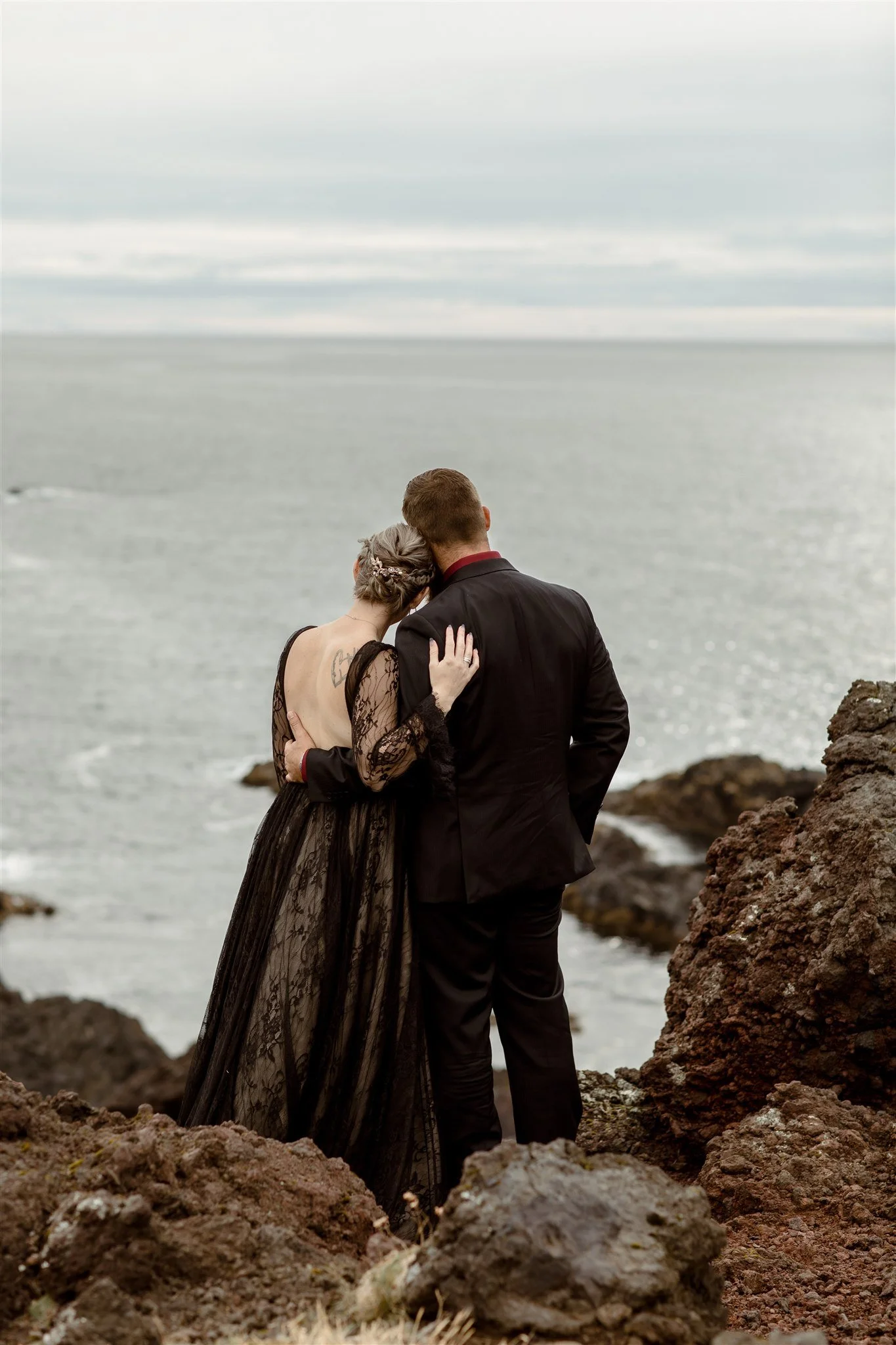 West Iceland Waterfalls Elopement