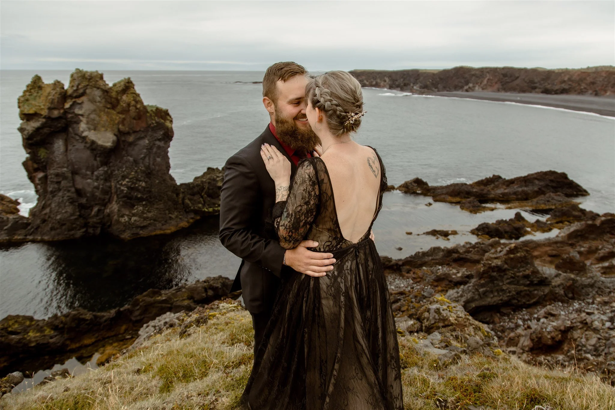 West Iceland Waterfalls Elopement