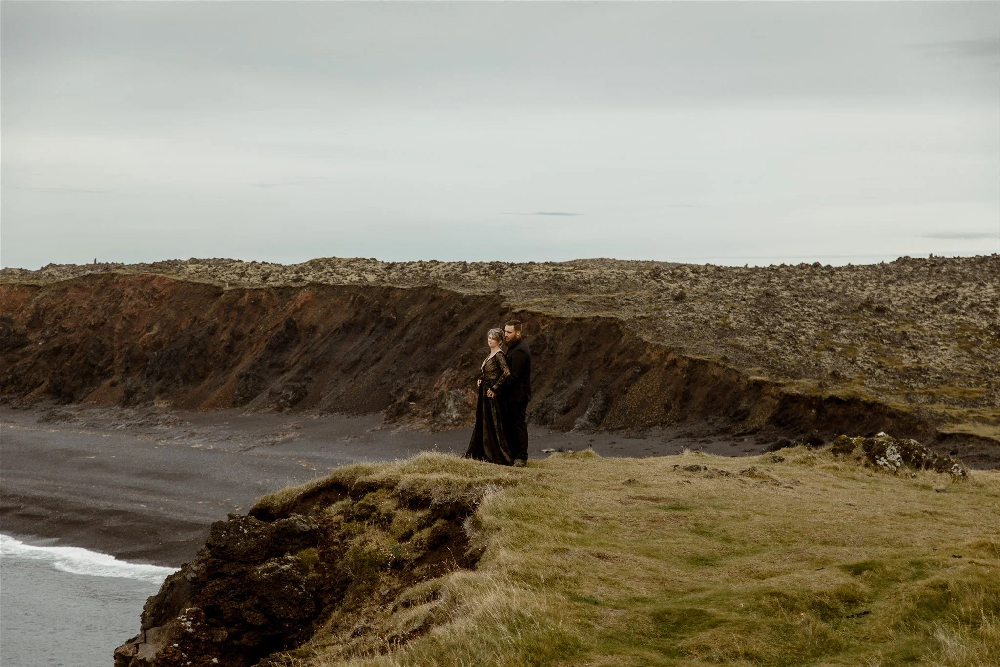 West Iceland Waterfalls Elopement