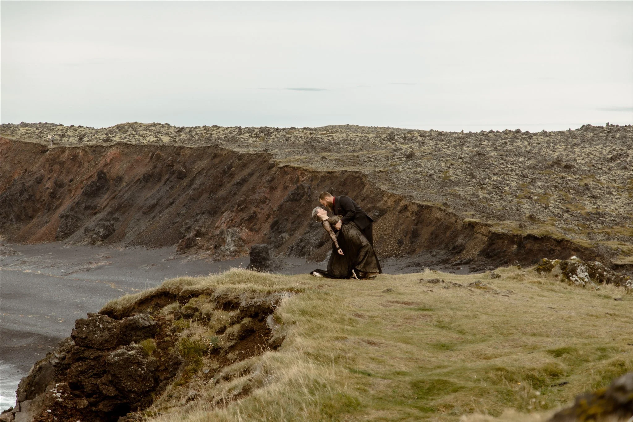 West Iceland Waterfalls Elopement