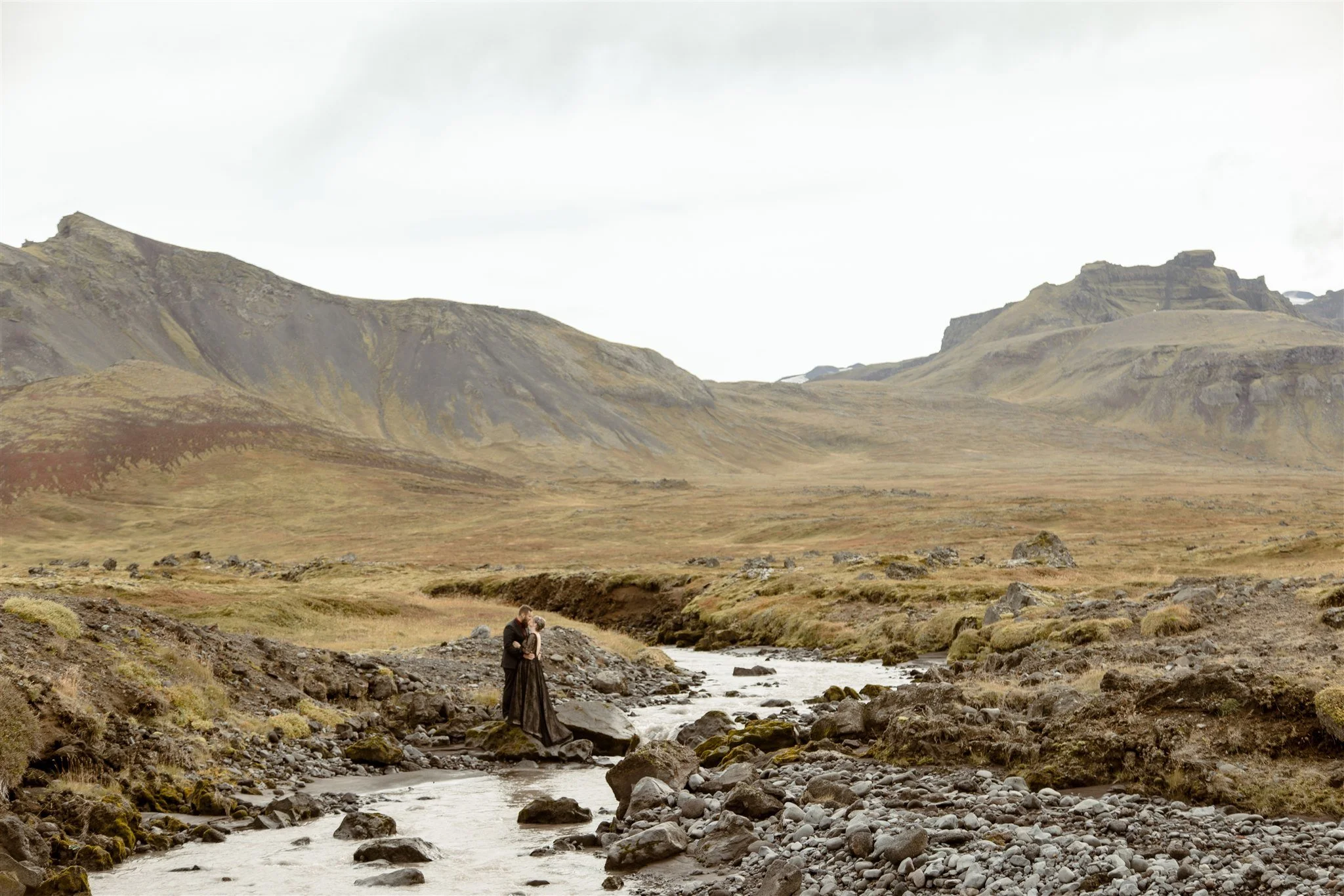 West Iceland Waterfalls Elopement