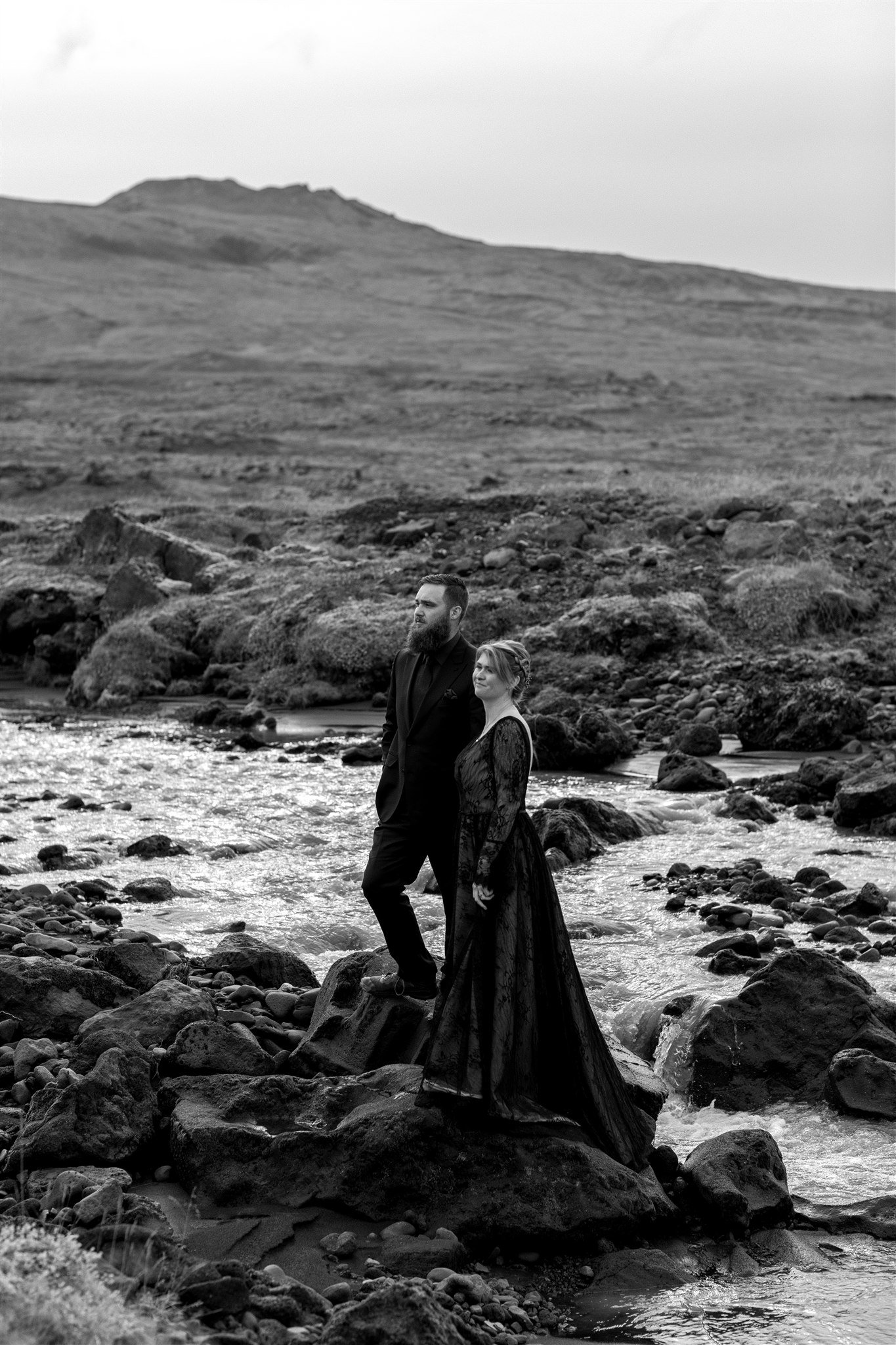 West Iceland Waterfalls Elopement