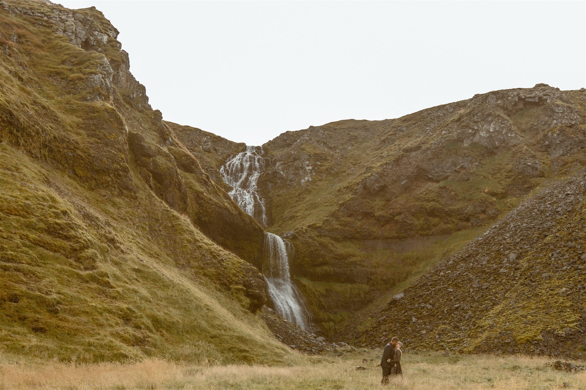West Iceland Waterfalls Elopement