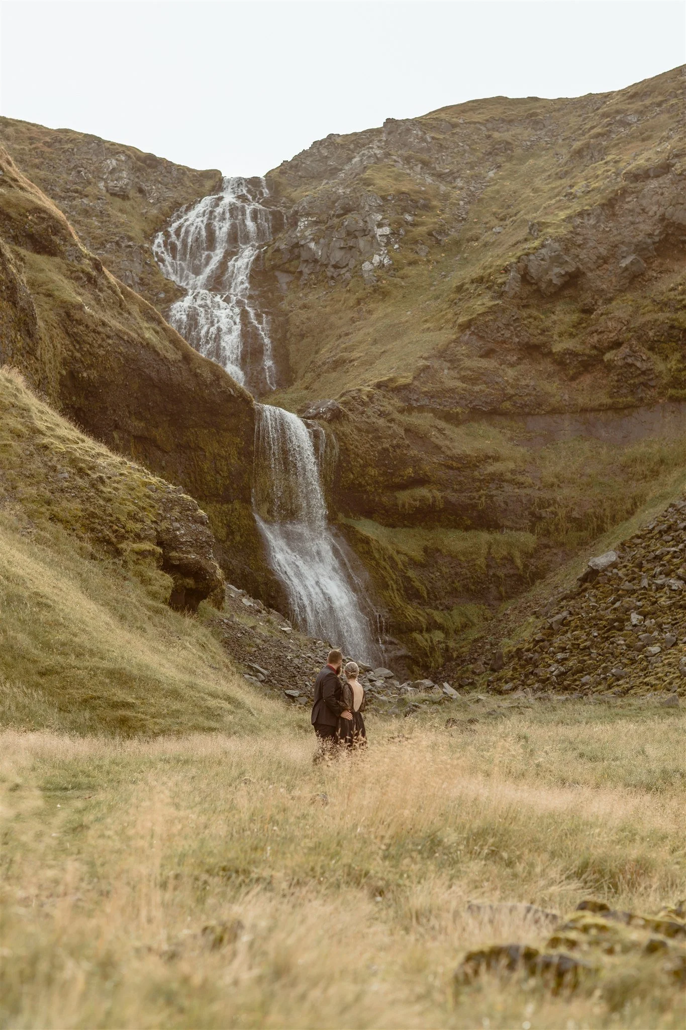 West Iceland Waterfalls Elopement