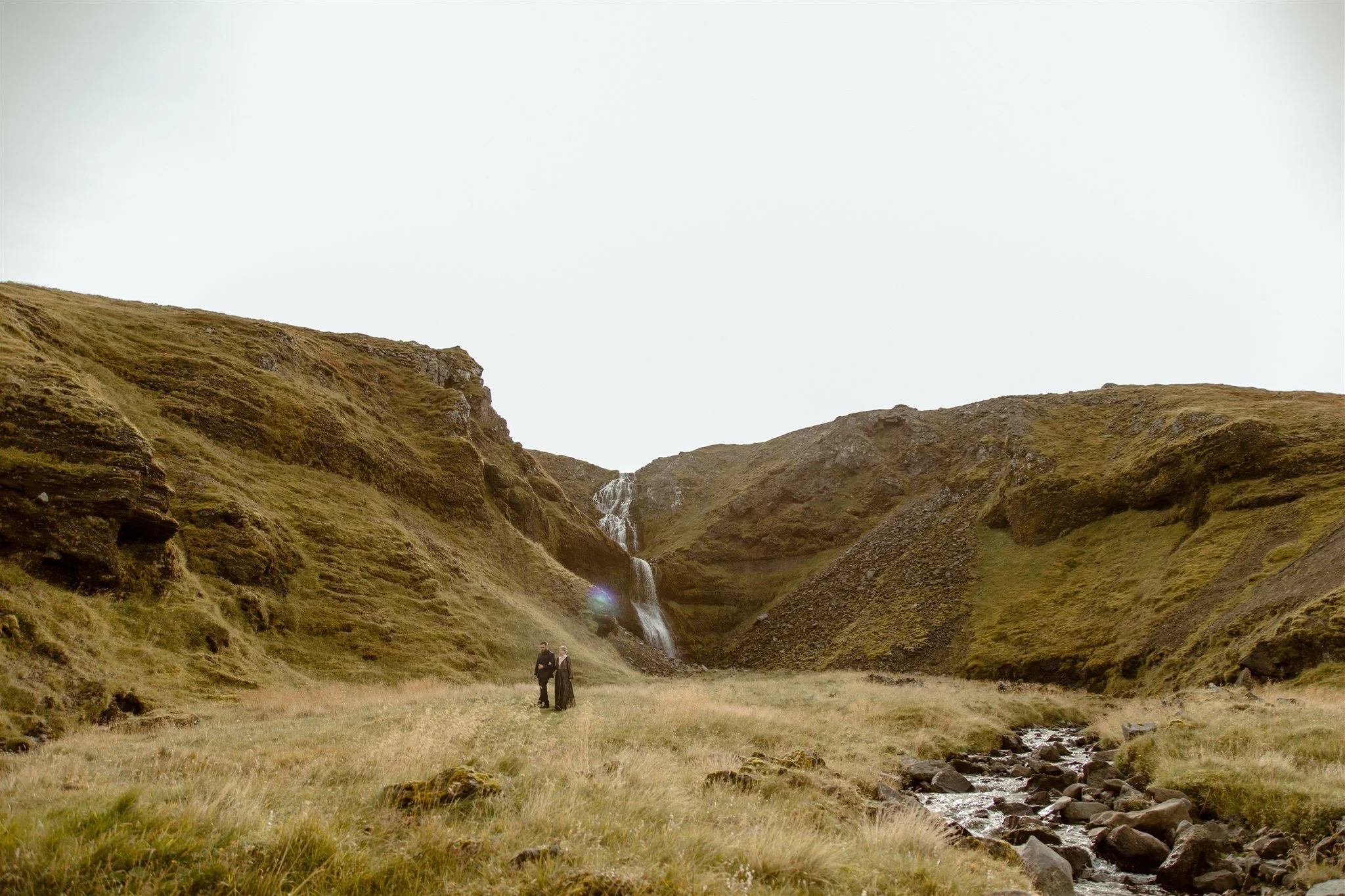 West Iceland Waterfalls Elopement
