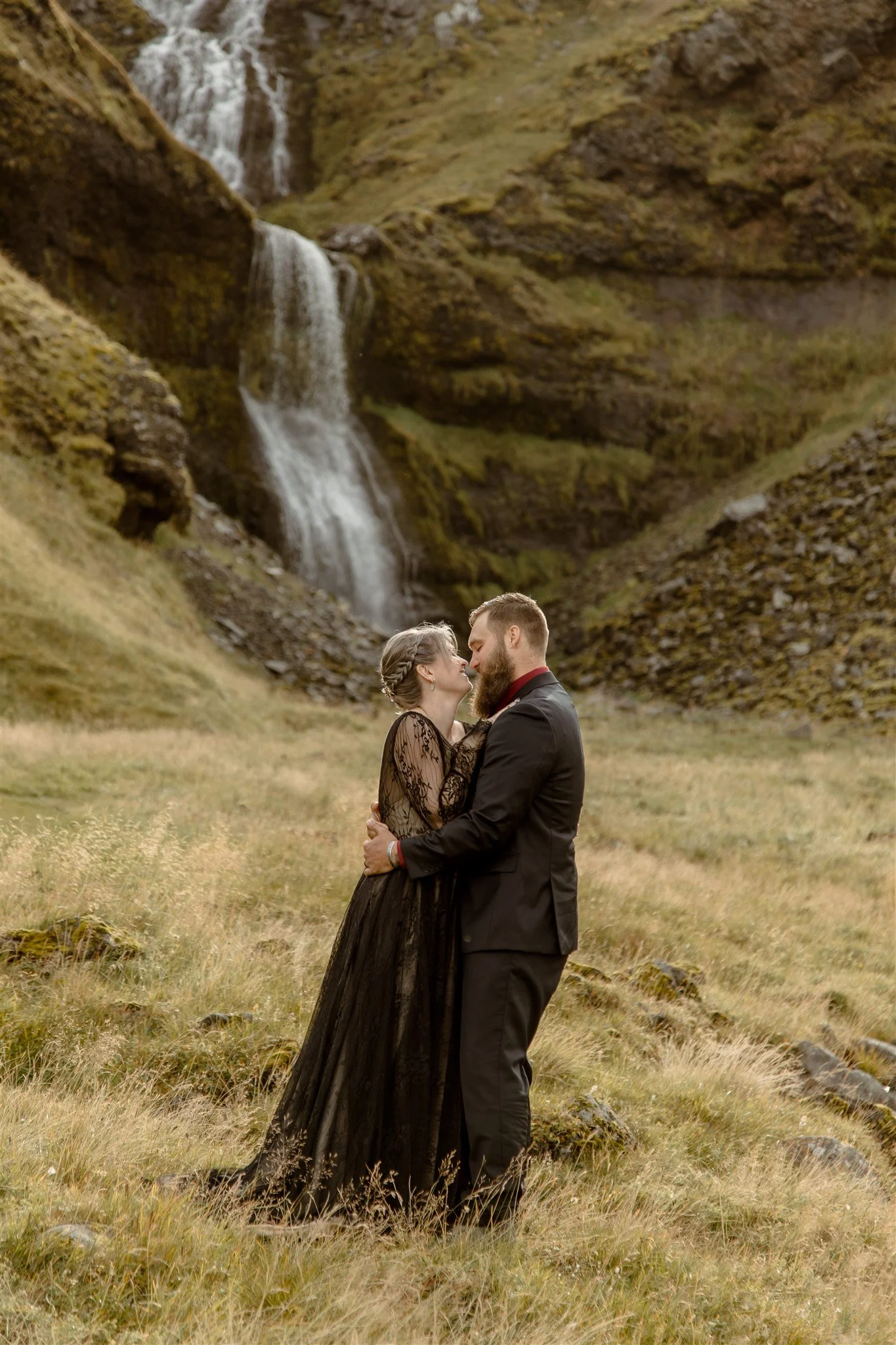 West Iceland Waterfalls Elopement