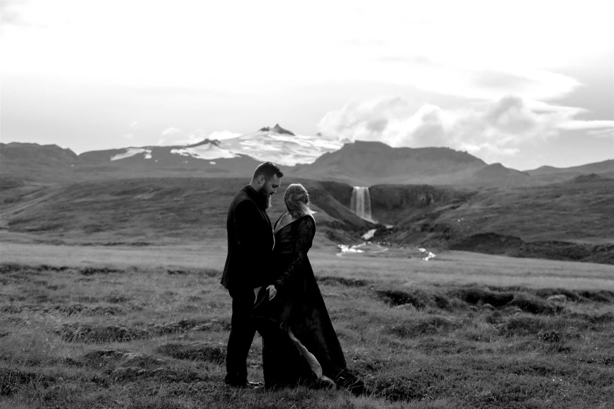 West Iceland Waterfalls Elopement