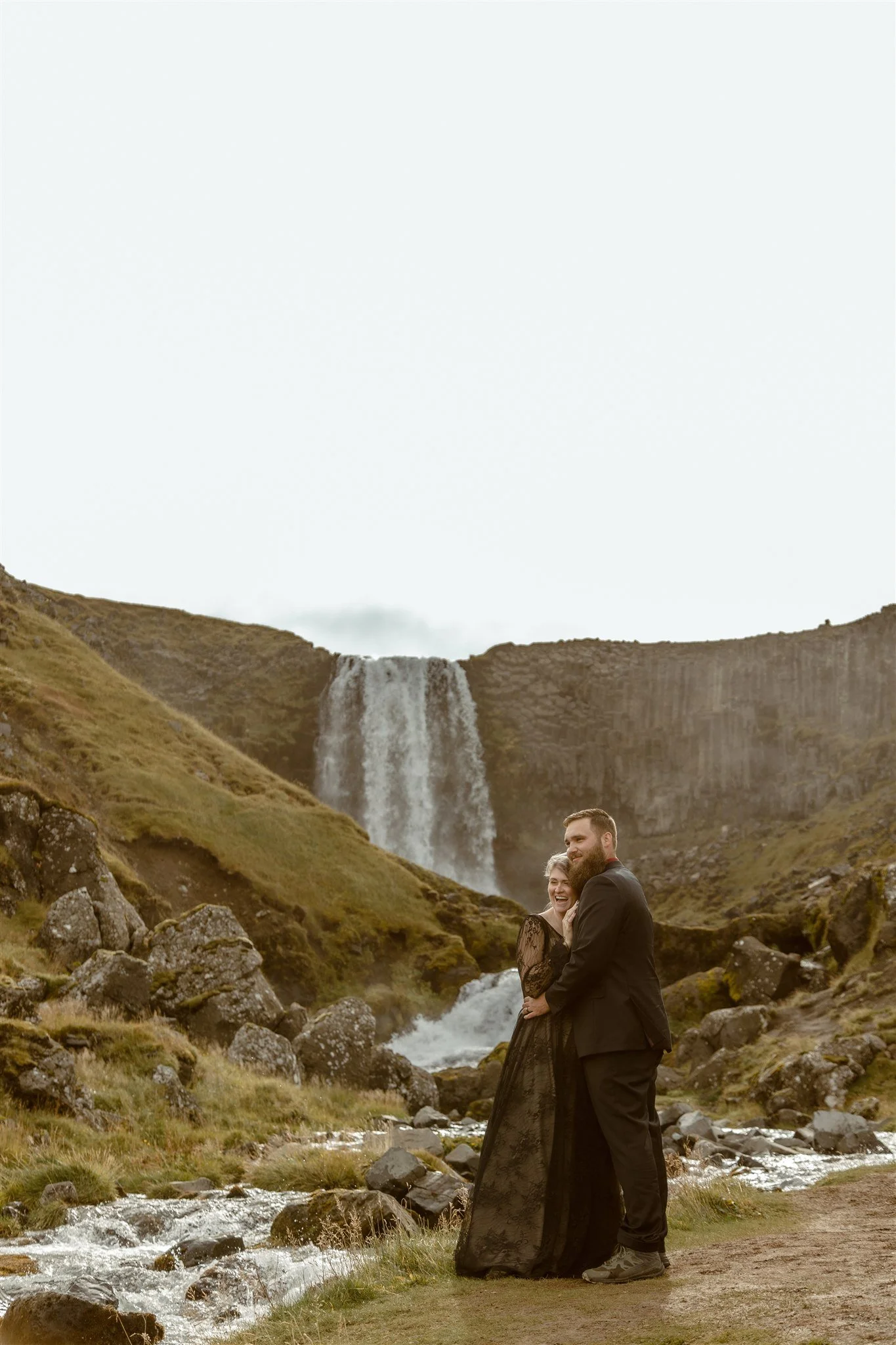 West Iceland Waterfalls Elopement