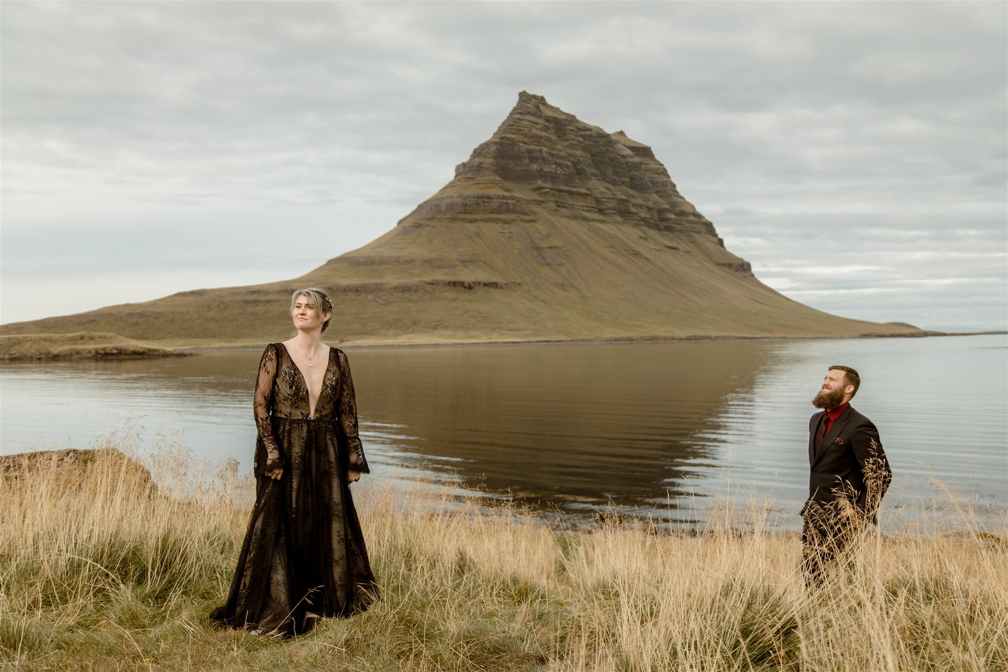 West Iceland Waterfalls Elopement