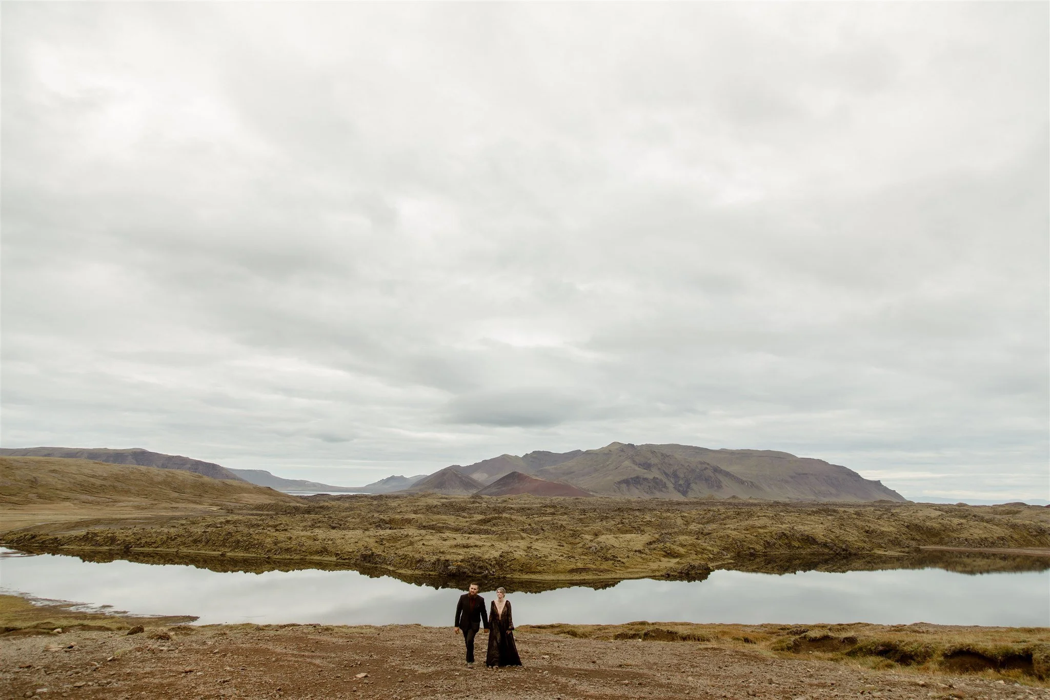West Iceland Waterfalls Elopement