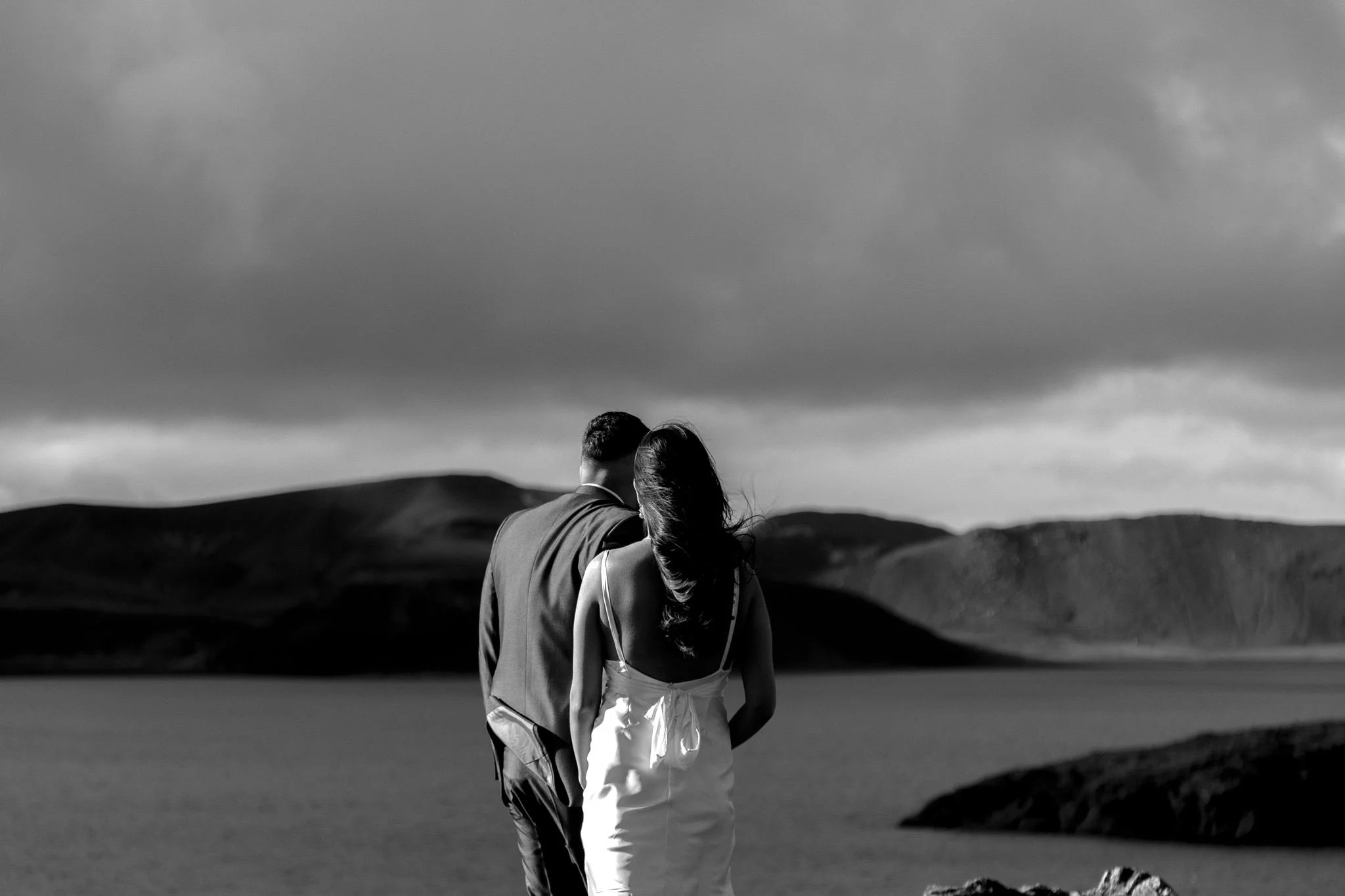  Secret Iceland Proposal close to the Blue Lagoon — couple’s Iceland photo session before the Iceland proposal couple walking   