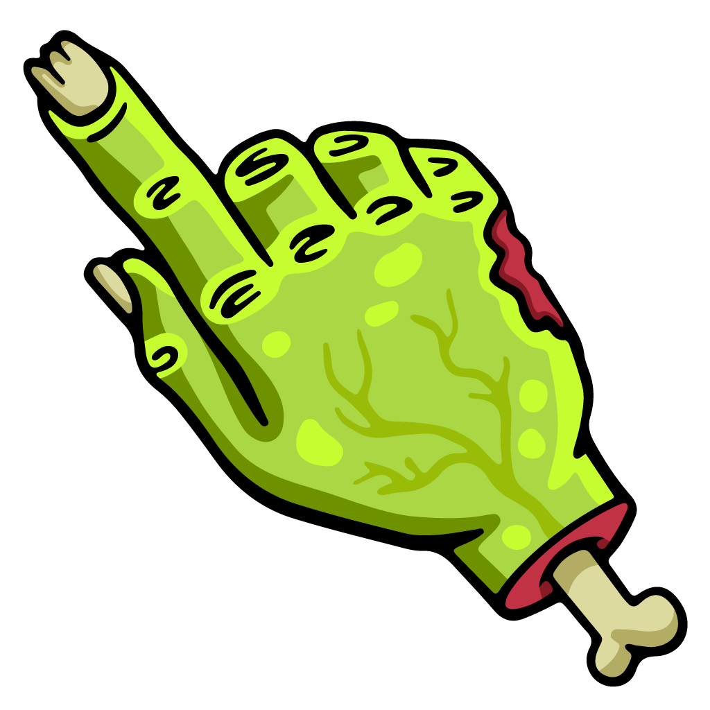 Zombie Hand Cursor