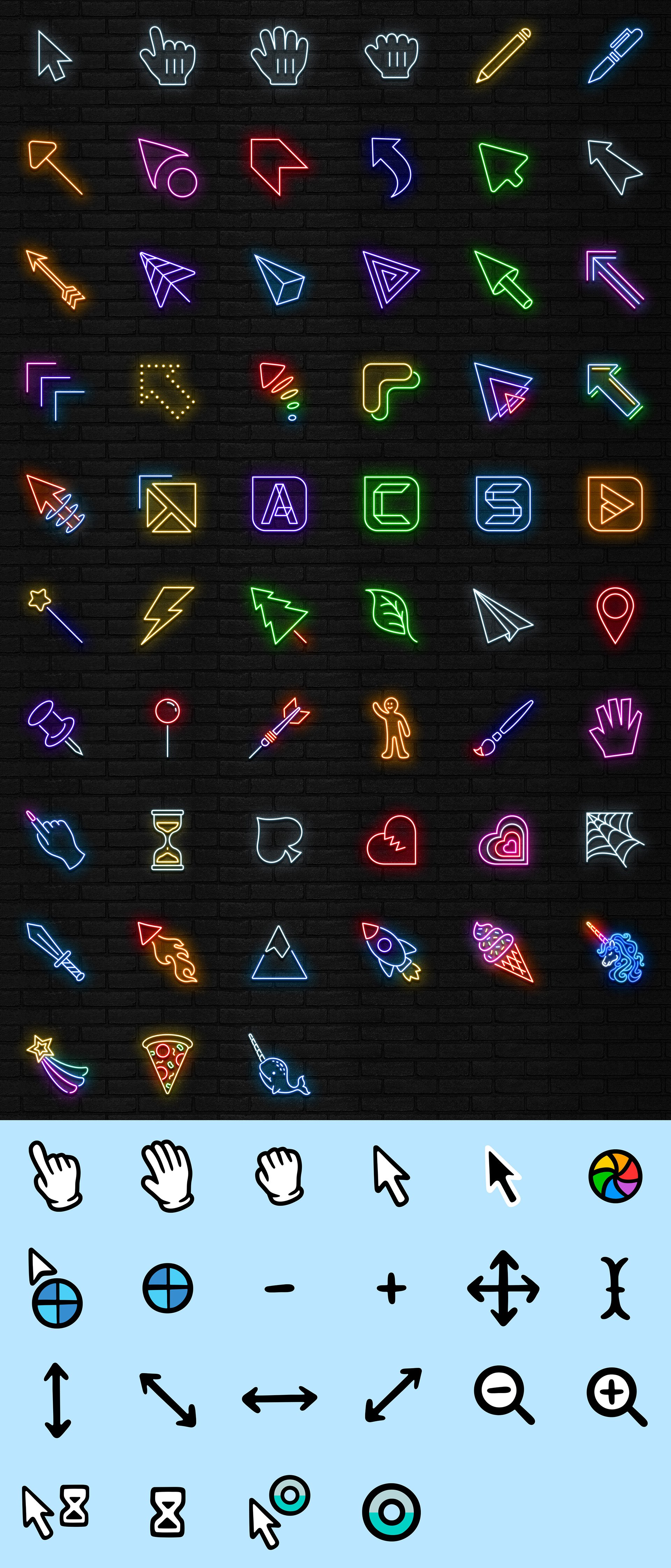 400 Starter Cursor Collection  Custom Cursor ideas in 2023