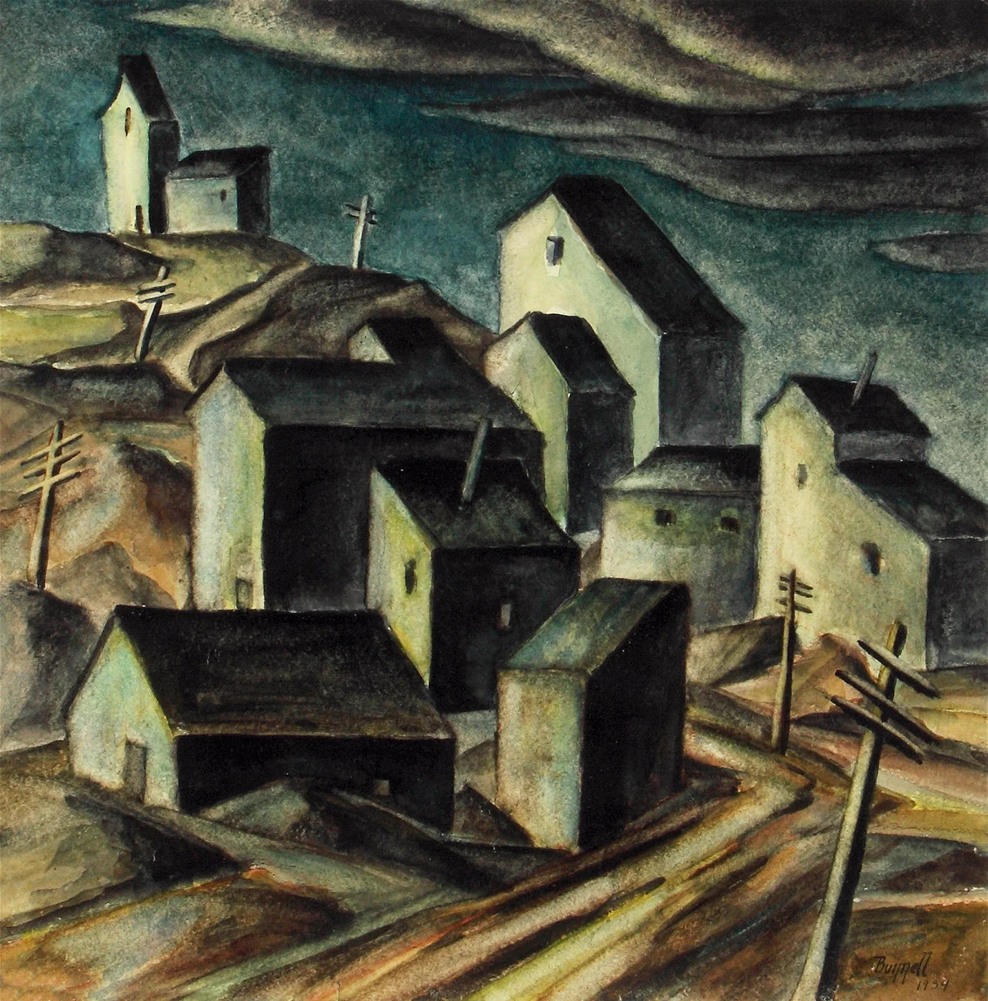 Bunnell_Charles_Blue Bird Mine Victor CO_watercolor_18x18(OPT2).jpg