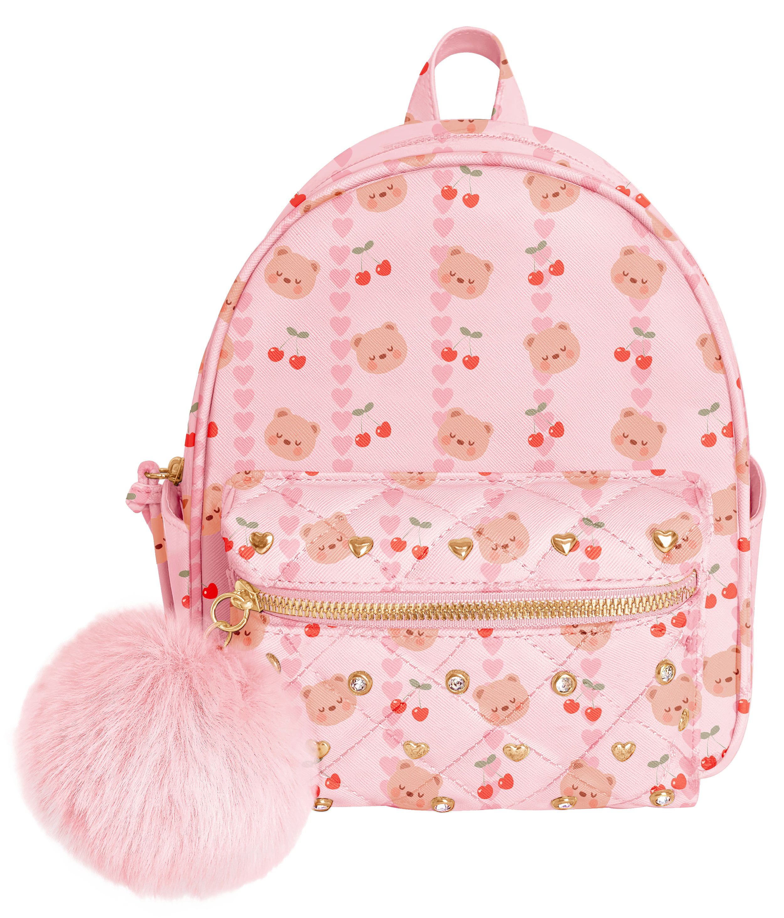CHERRY BEAR HEART CHAINS _CANDY PINK.png