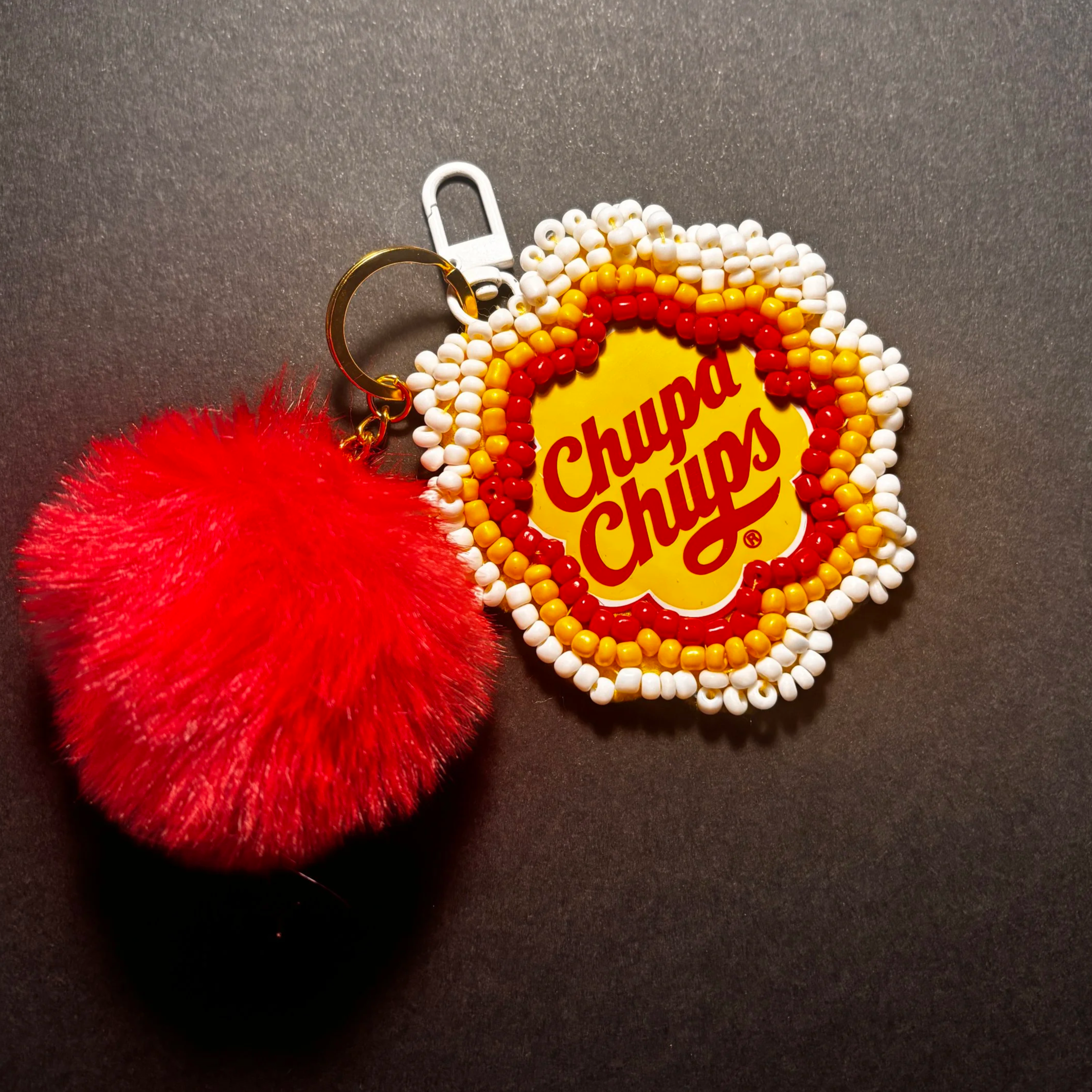 Soda Can Art Keychain – Flower Chups