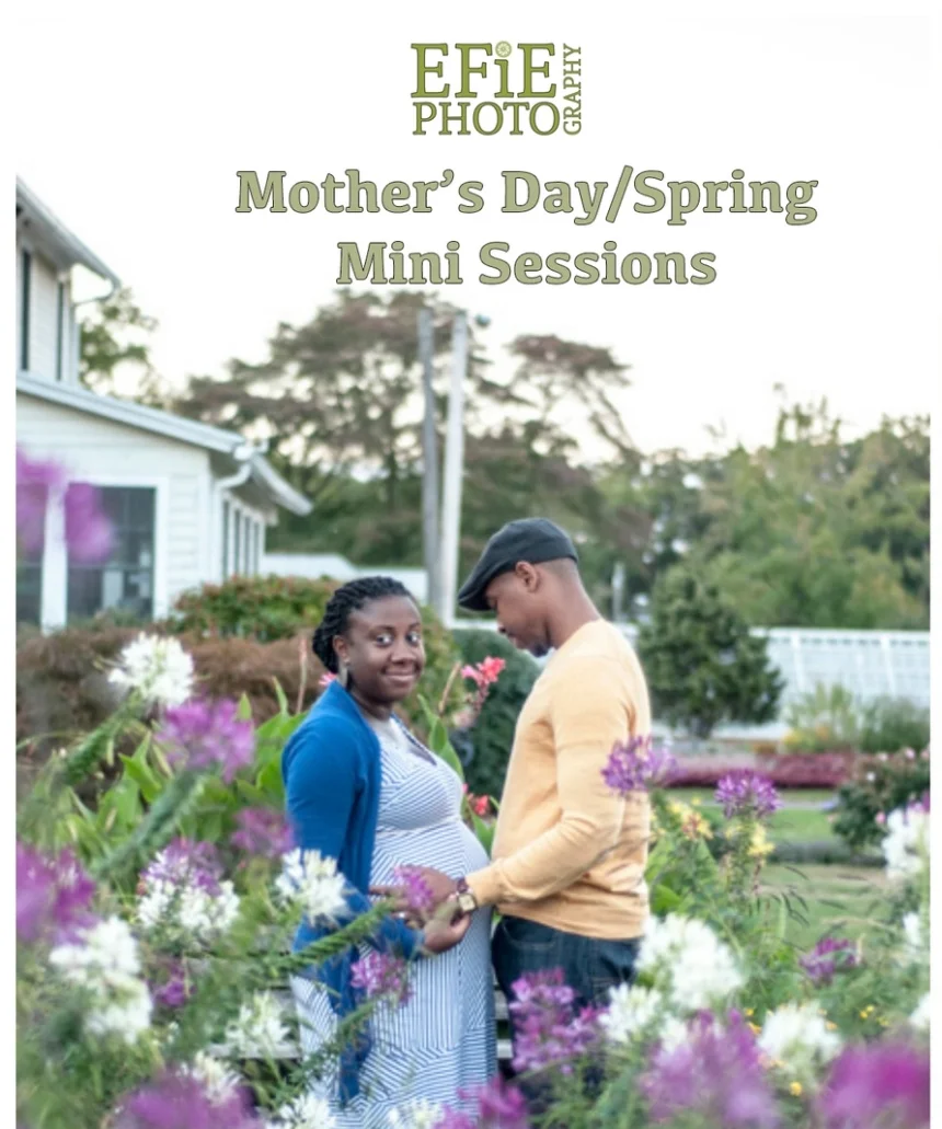 Spring is Here! ... And so are EFIE's Spring Mini Sessions!