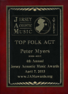 JIGSAW MONET  2013 JERSEY ACOUSTIC MUSIC AWARDS