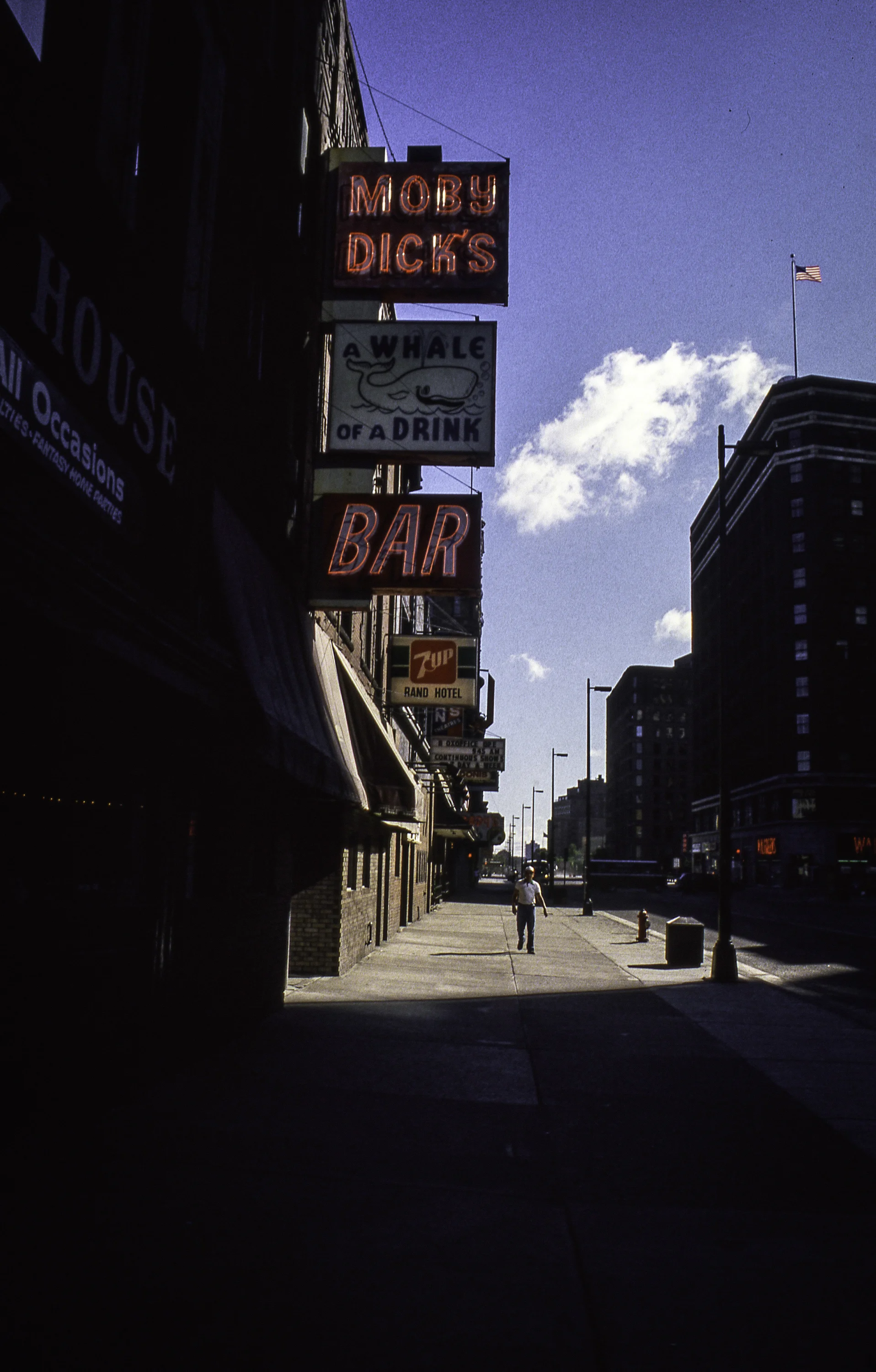 Moby's Bar on  Block E  1987