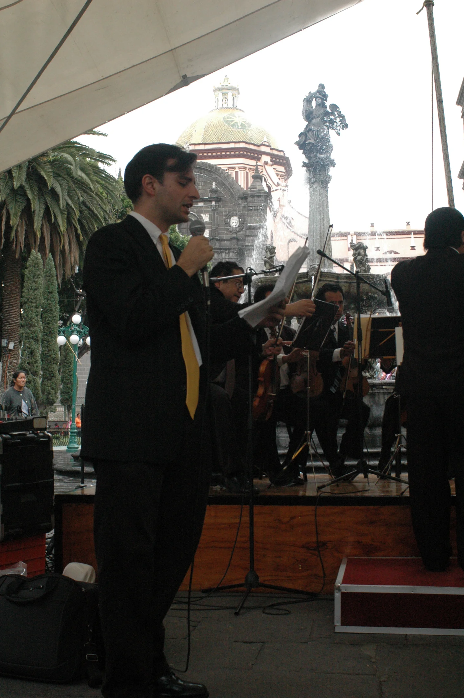 Ceremony in Puebla