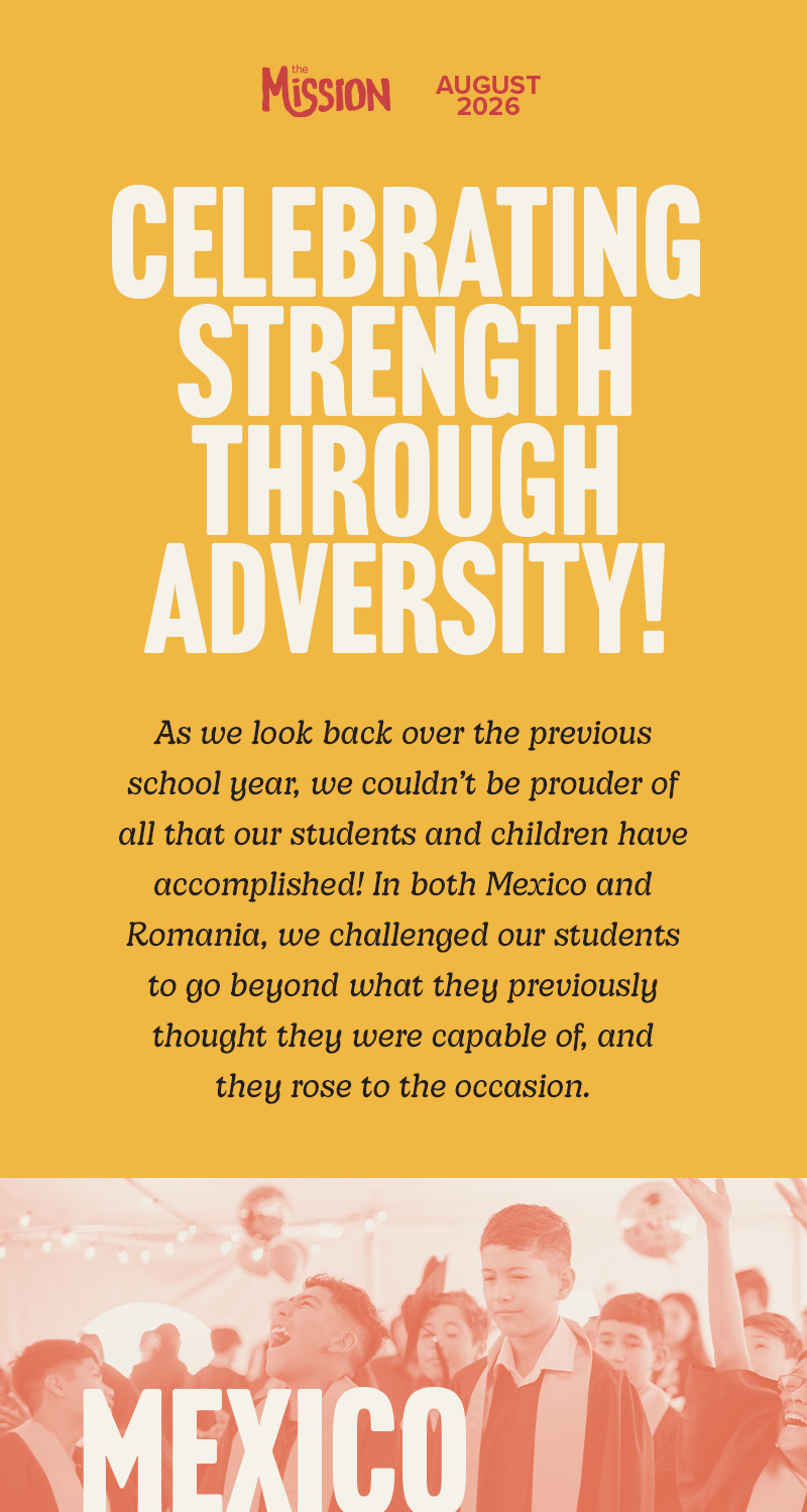 August 2026: Celebrating Strength Through Adversity
