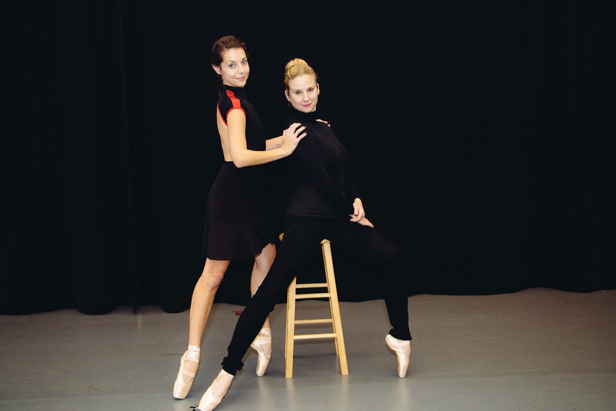 Bailey Anne Vincent (L), Michele Wiles