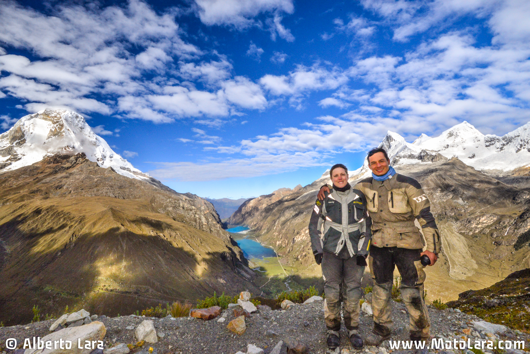 Naomi and Alberto with Lagunas Llanganuco below, Huascaran National Park.jpg