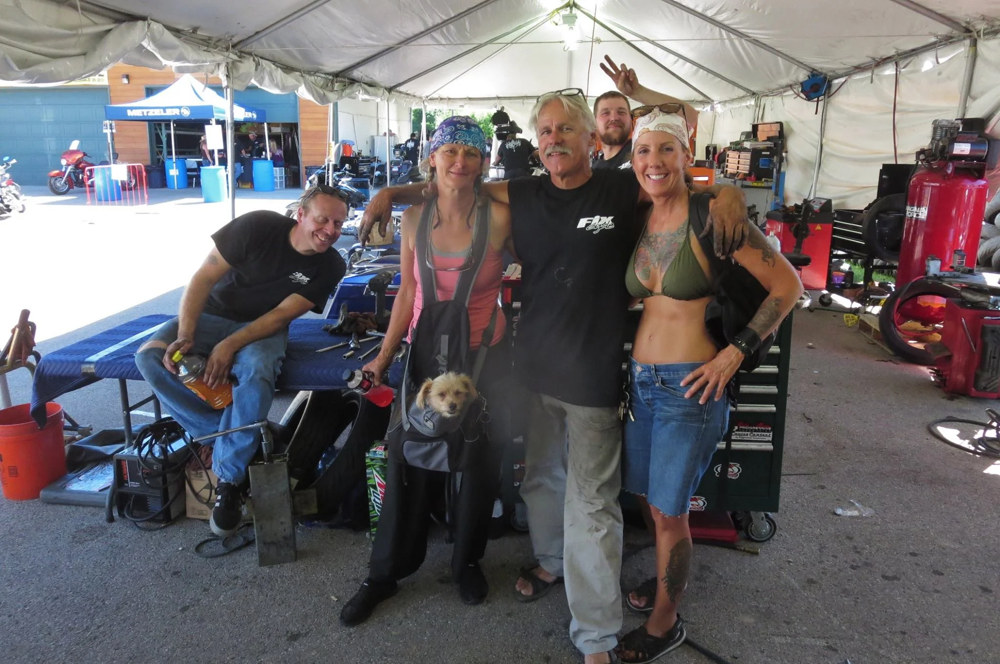 Scooter Tramp Scotty Living on the Road Tipping the Scale Between