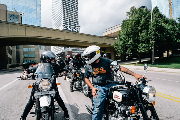 Royal Enfield executives, ambassadors and enthusiasts partake in a brand ambassador ride on Friday, September 9, 2016.jpg