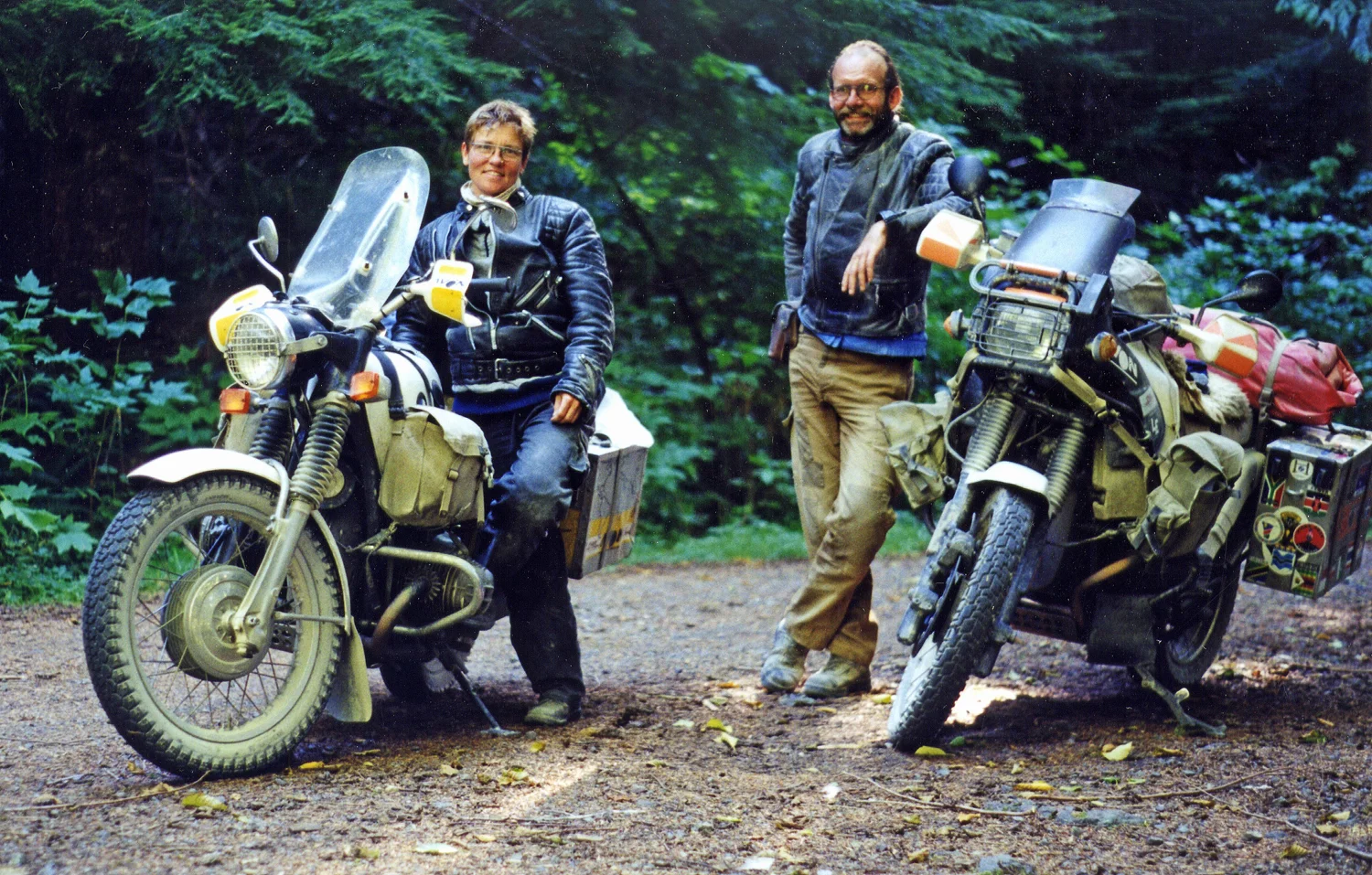 Image: Sam Manicom with Birgit