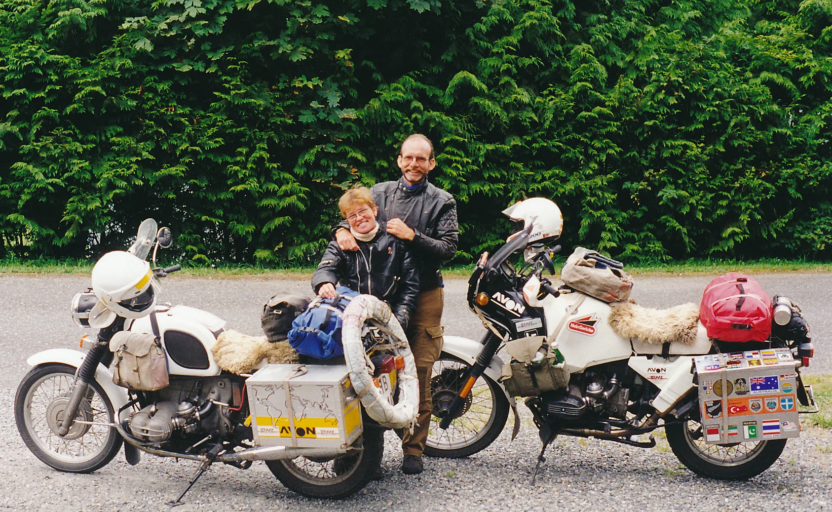 Image: Sam Manicom with Birgit