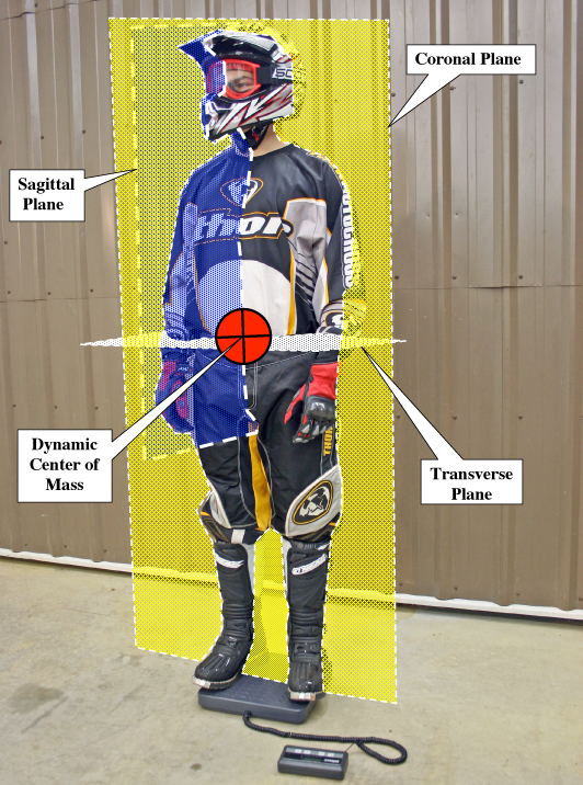 Rider's Dynamic Centre of Mass