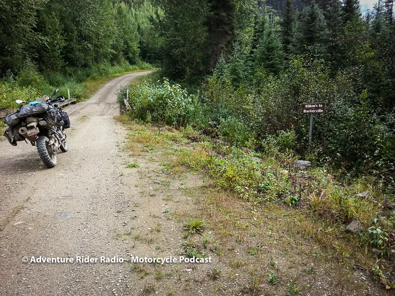 JIM MARTIN - On the road to Barkerville, British Columbia
