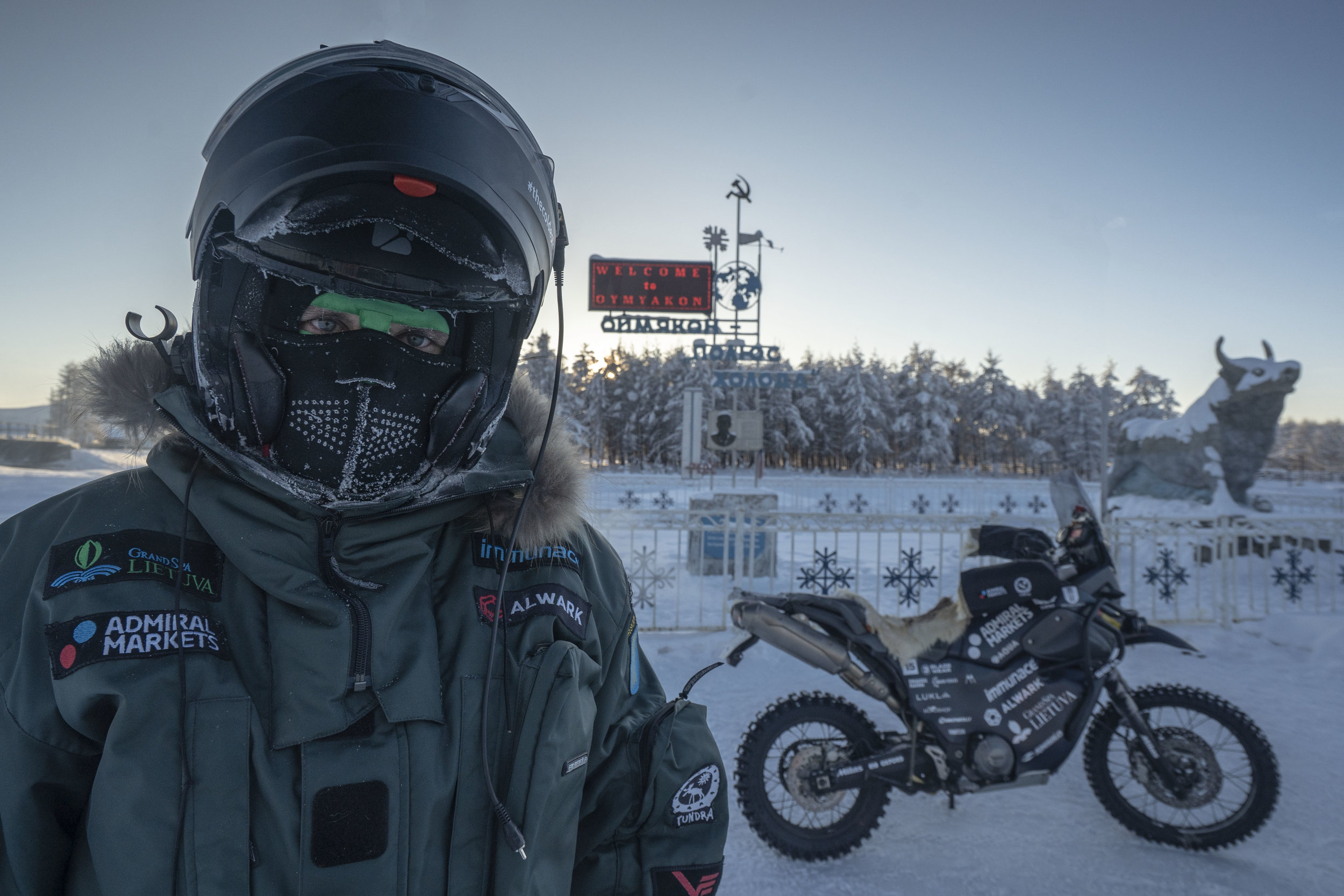 The Coldest Ride - Karolis Mieliauskas — Motorcycle Podcasts