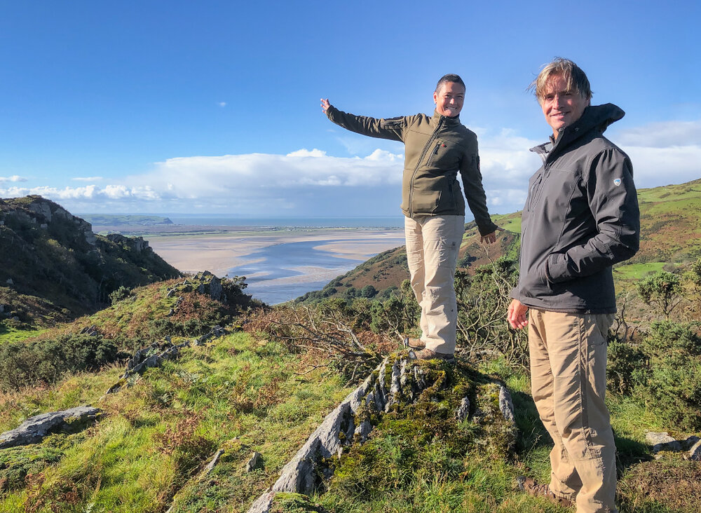 Simon & Lisa Thomas in Wales