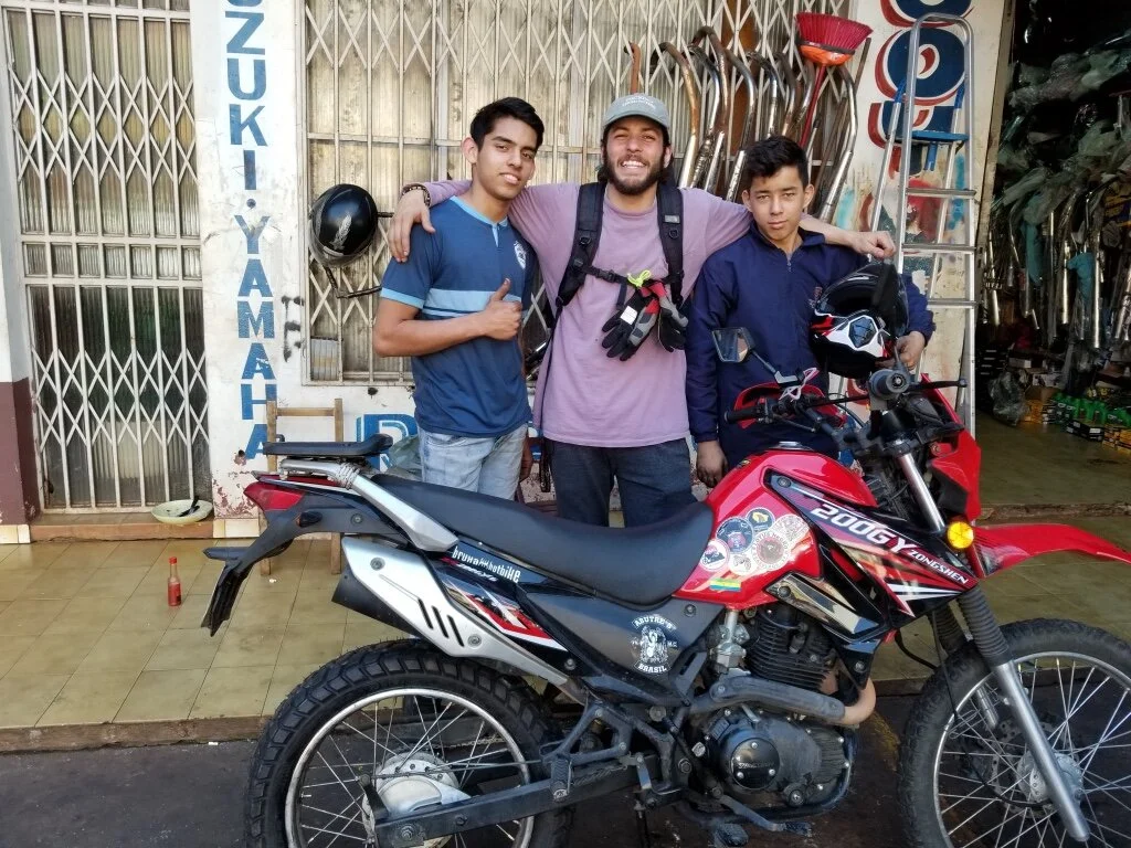Unprepared for Motorcycle Travel But Determined to Make it Work