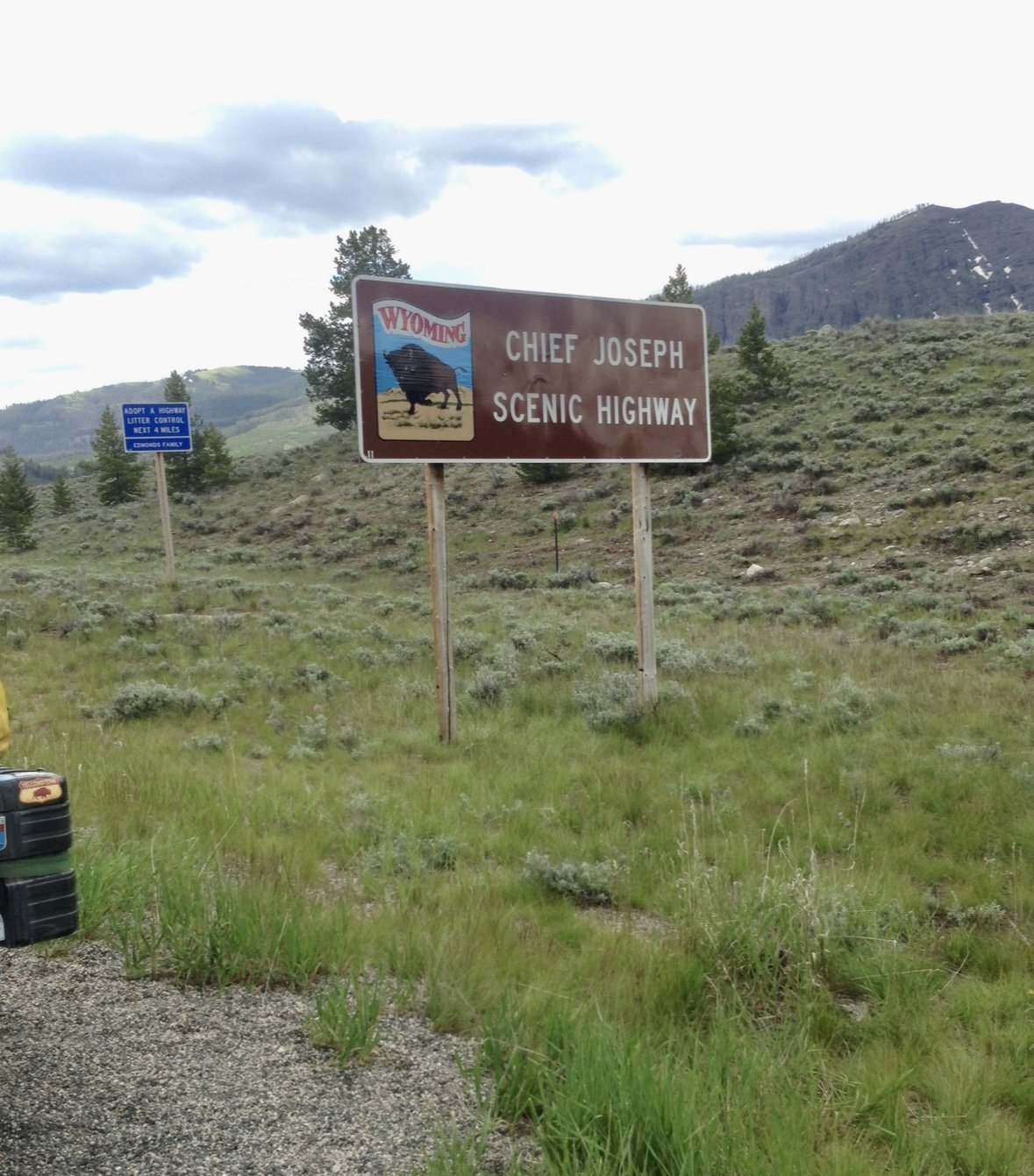  Between Cooke City, Montana and Cody, Wyoming 