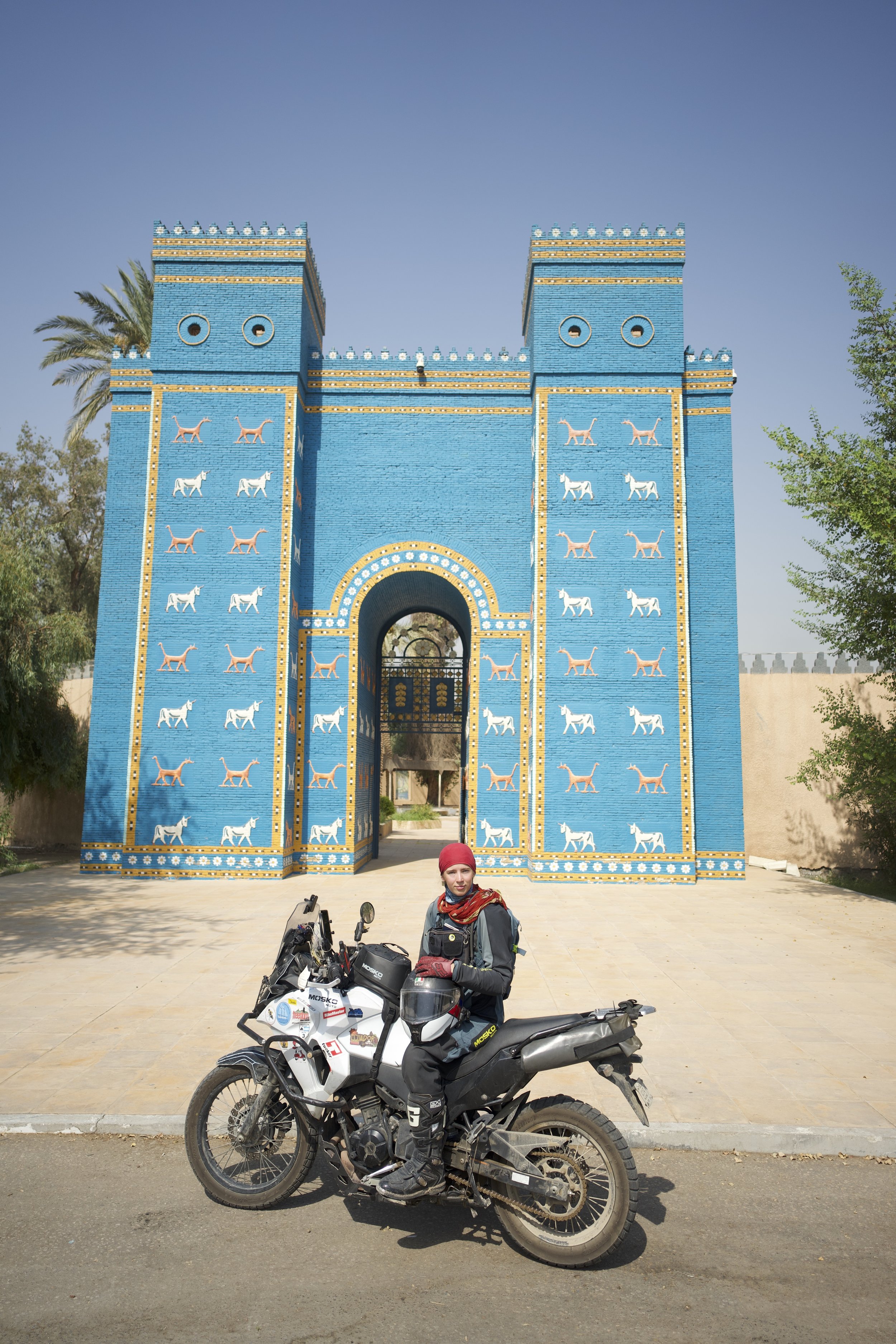  Ishtar Gate, Babylon, Iraq; August 2023. 