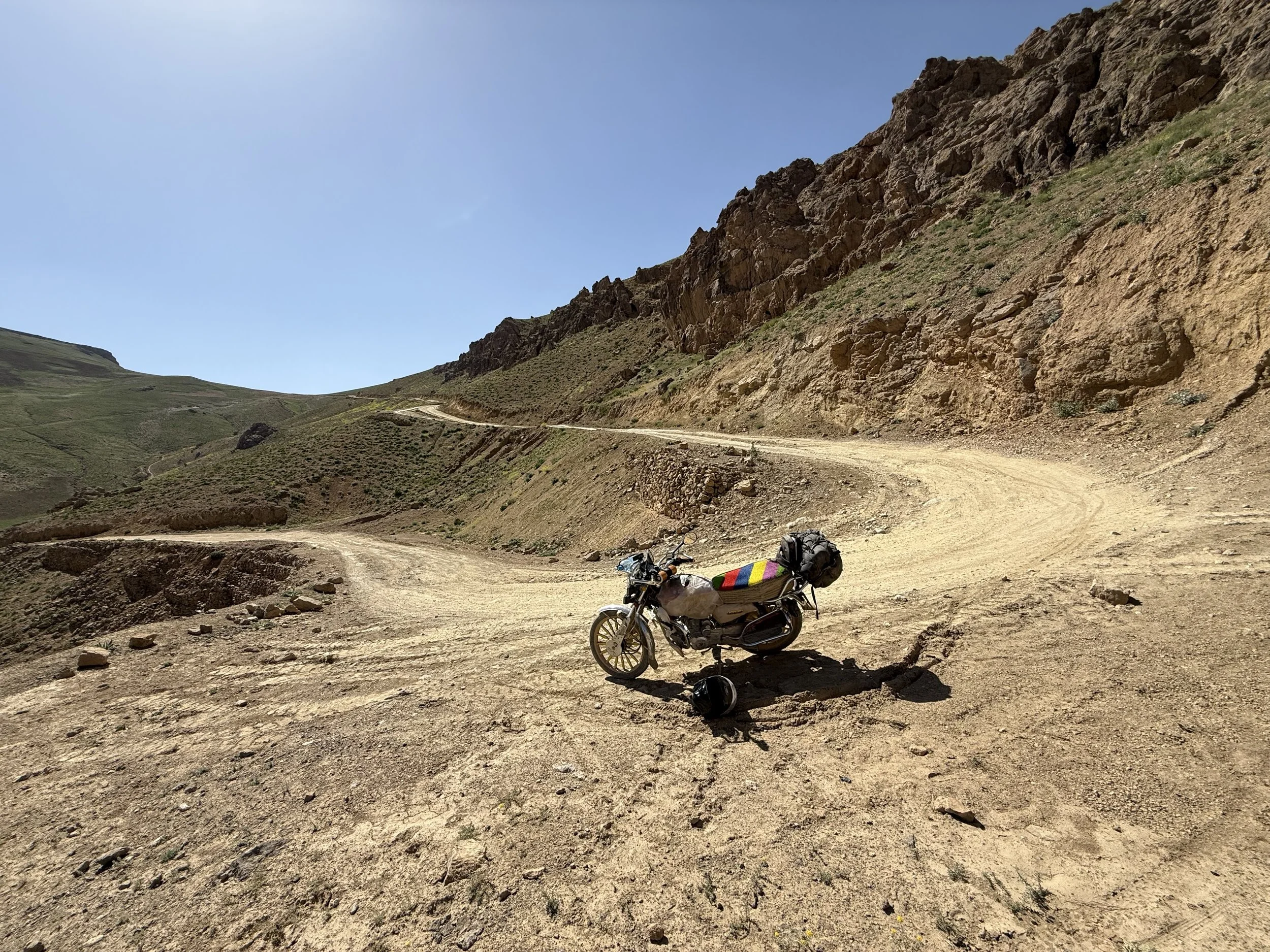 Crossing Afghanistan by Motorcycle: Is It a Road?