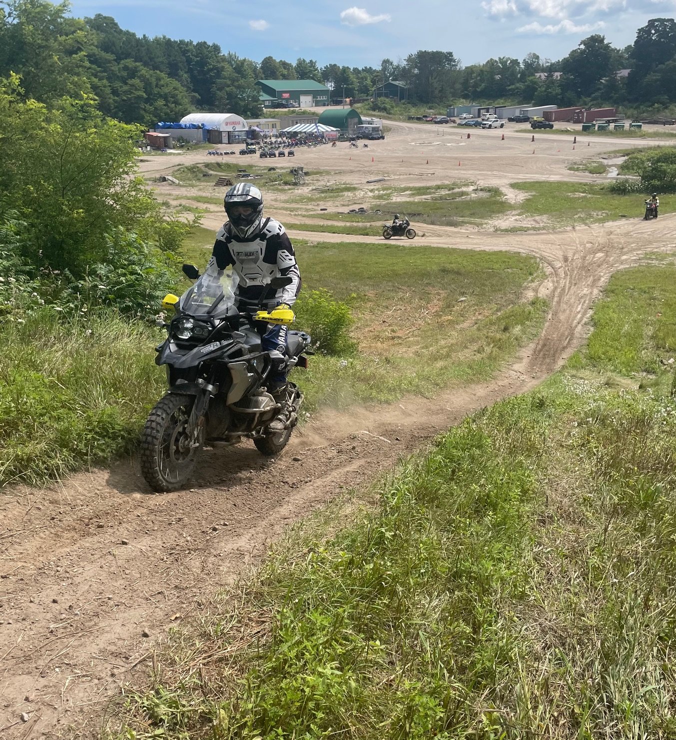 RIDER SKILLS: ADV Motorcycle Hill Climb and Recovery