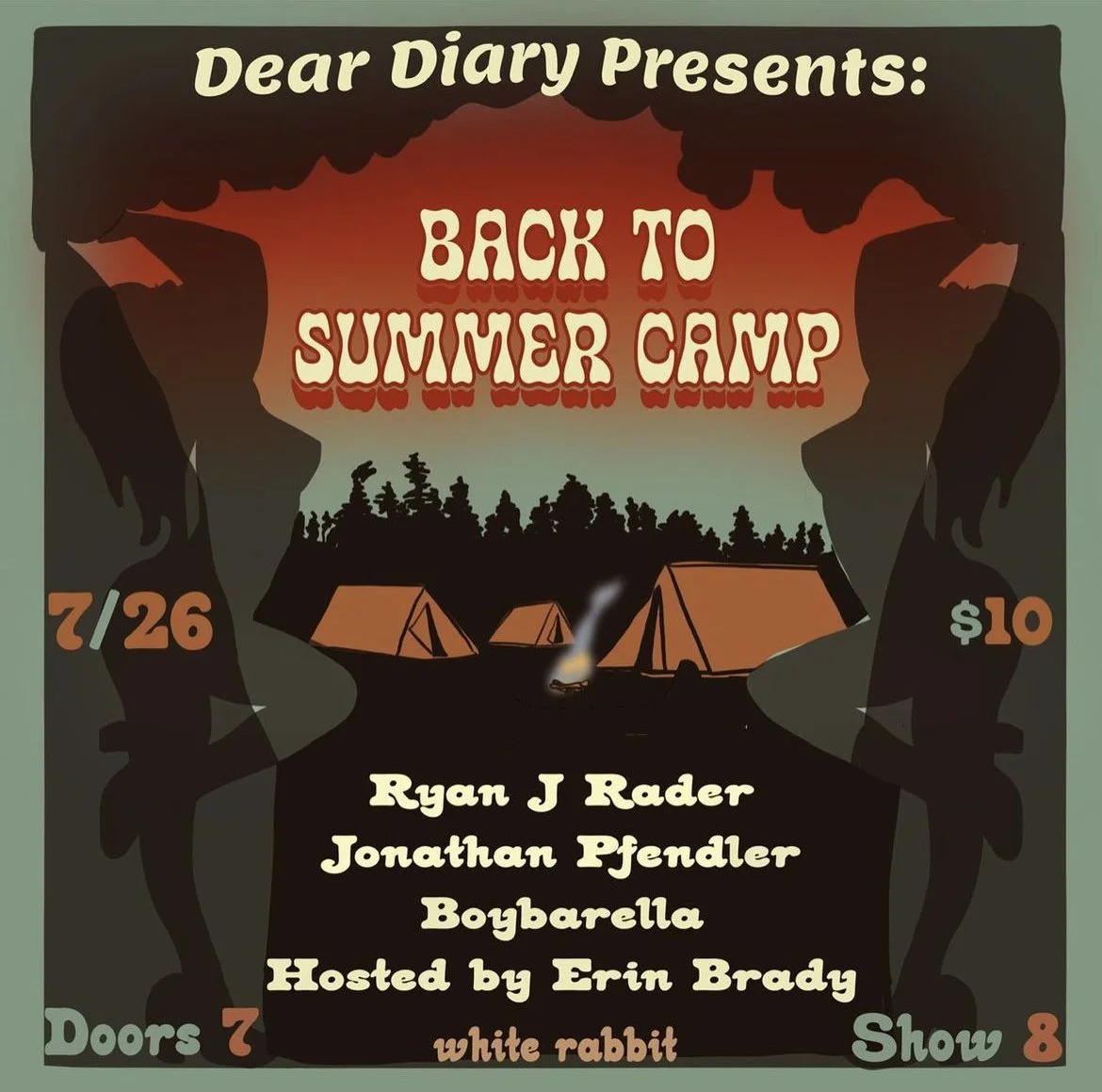 Dear Diary presents Back to Summer Camp 