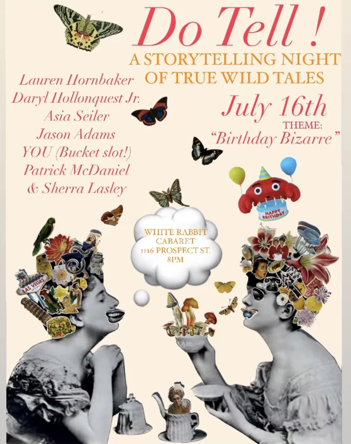 Do Tell: A Night of True Stories (Theme:Birthday Bizarre) 