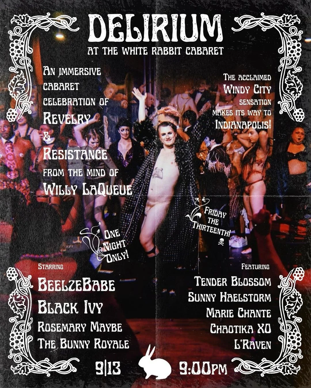 DELIRIUM presented by Willy LaQueue