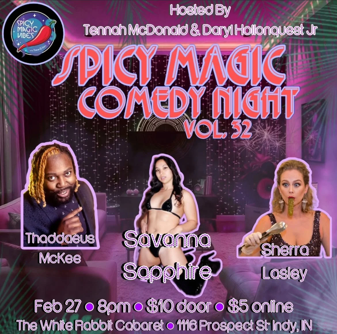 The Spicy Magic Comedy Nite  