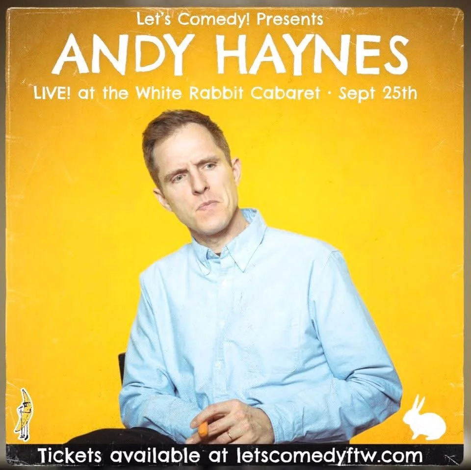 CANCELLED - Andy Haynes presented by Let's Comedy 