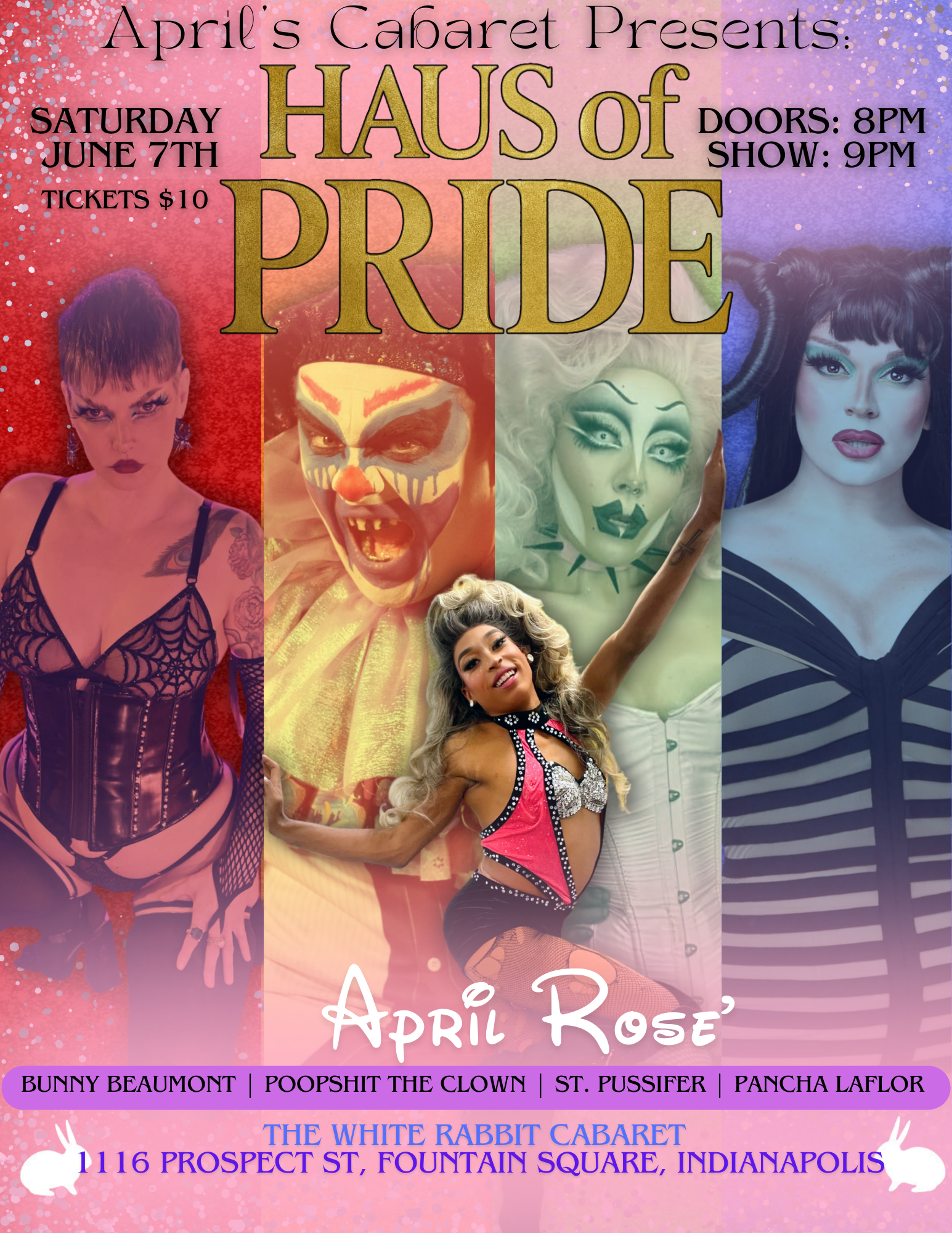 April's Cabaret presents Haus of Pride