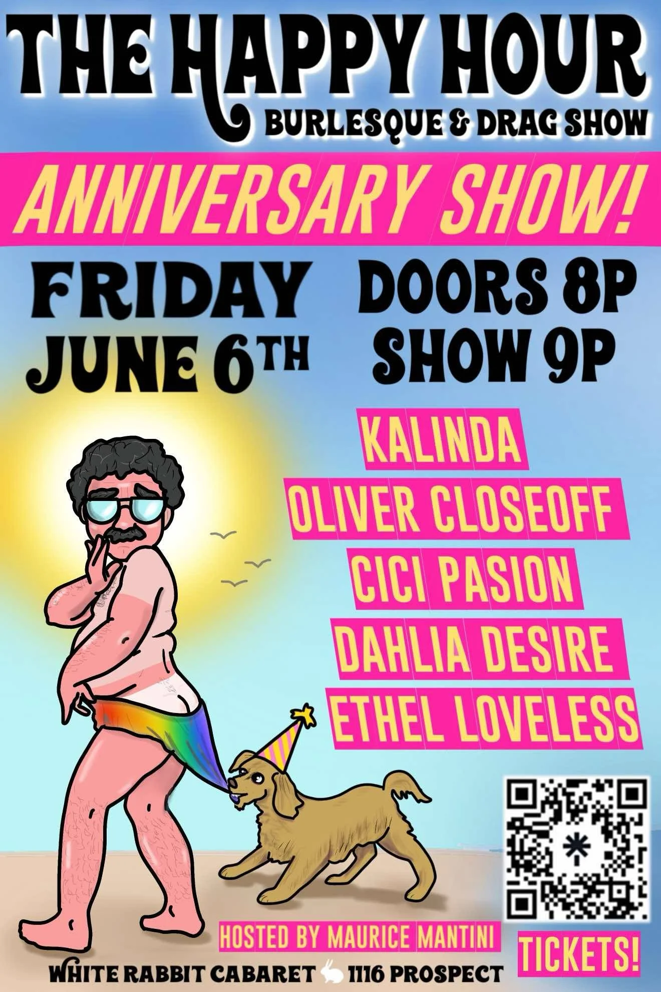 Maurice Mantini's Happy Hour Show - An Evening of Drag and Burlesque