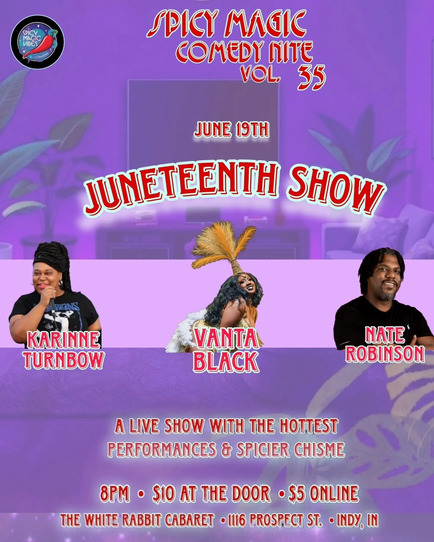 The Spicy Magic Comedy Nite   