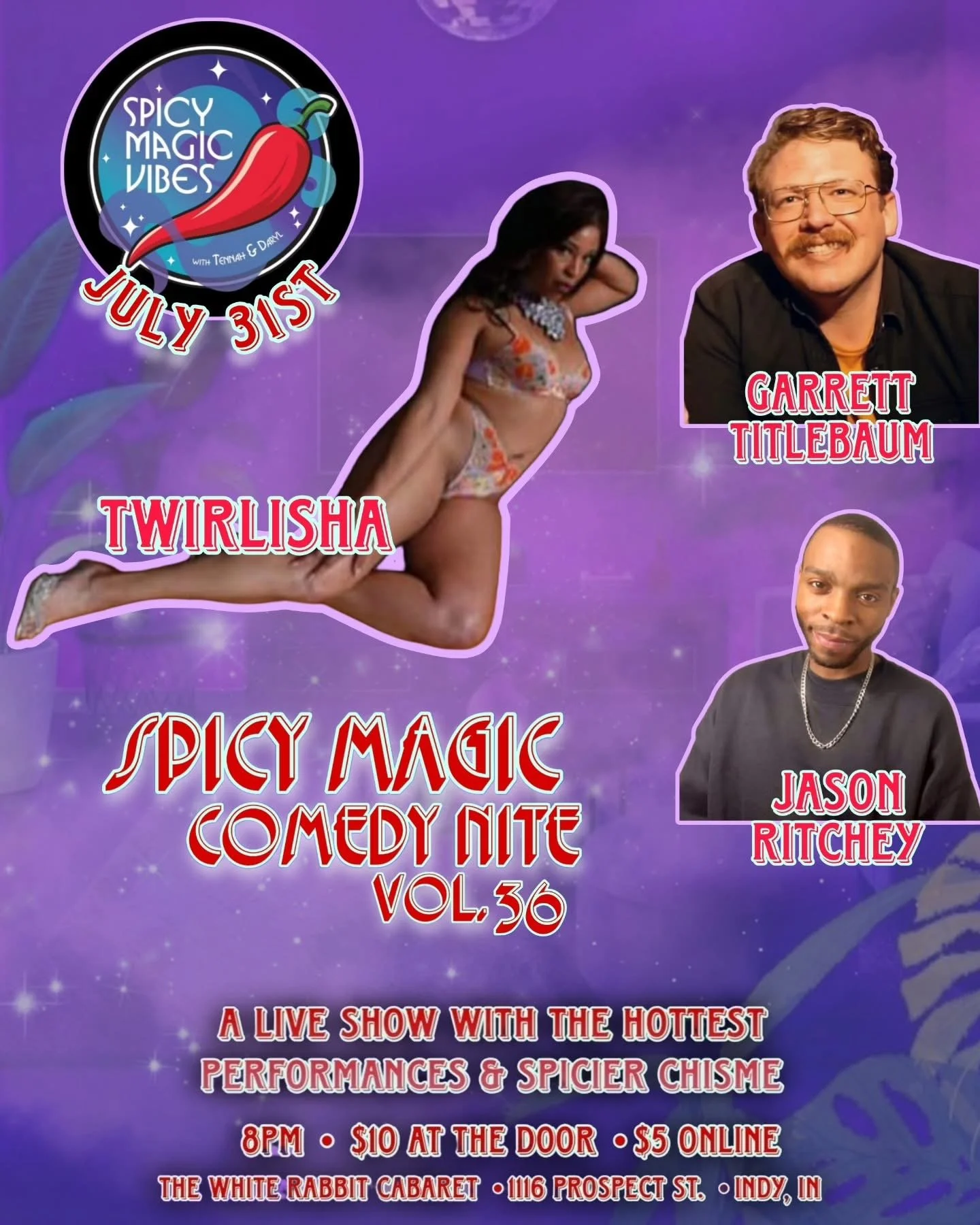 The Spicy Magic Comedy Nite   